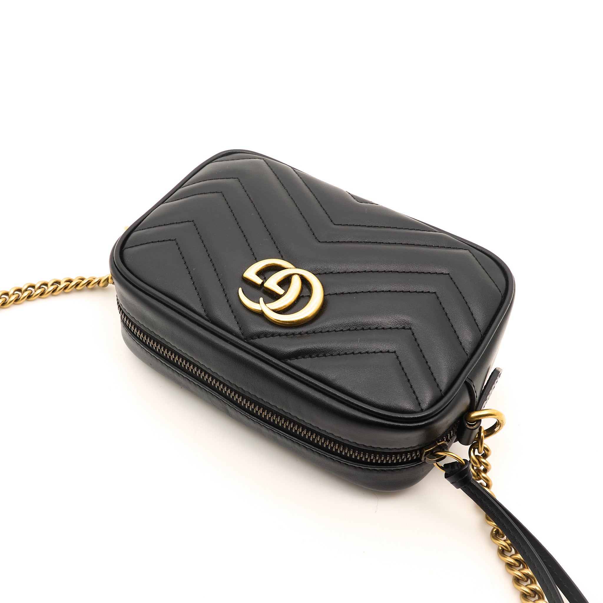 Gucci GG Marmont Mini Black Bag