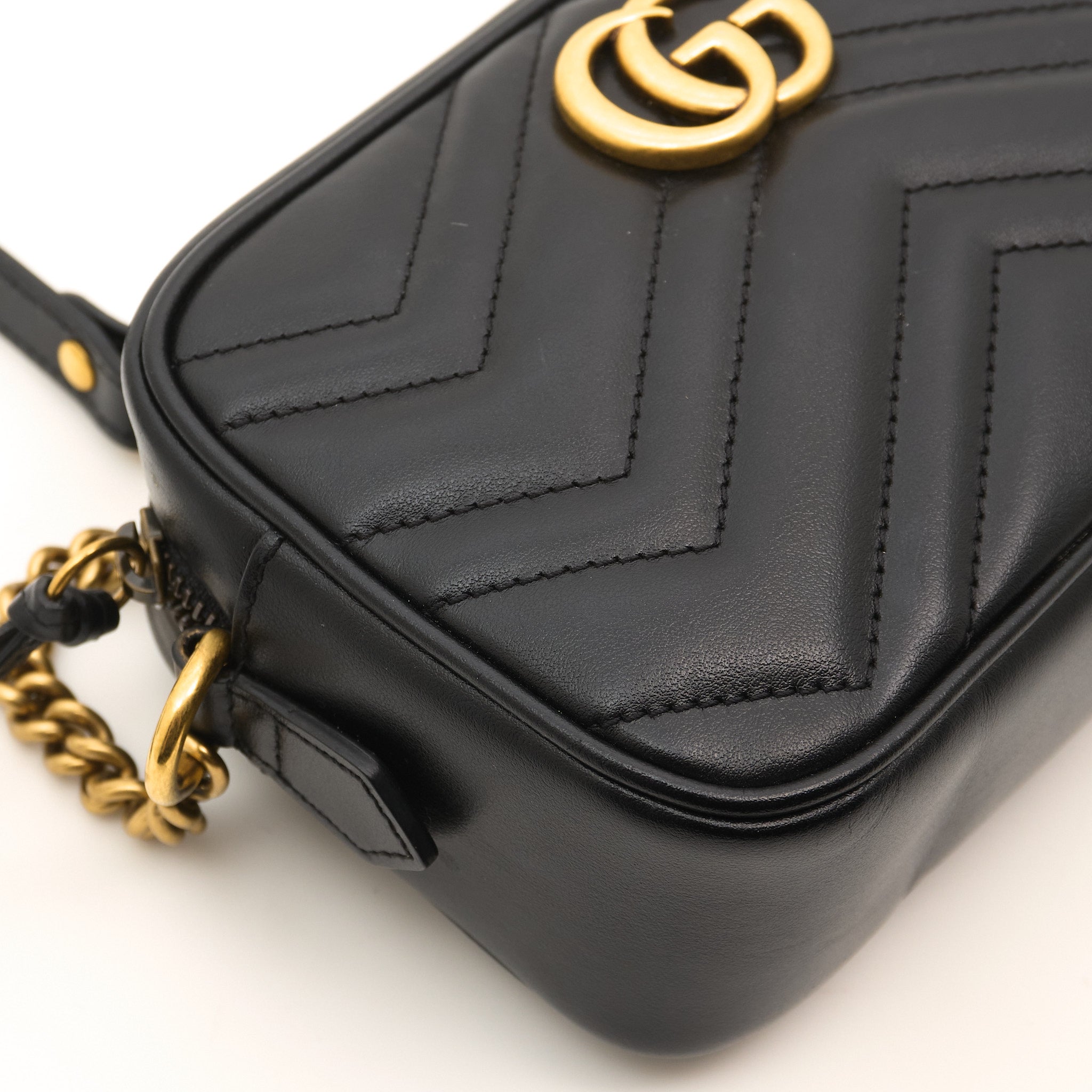 Gucci GG Marmont Mini Black Bag