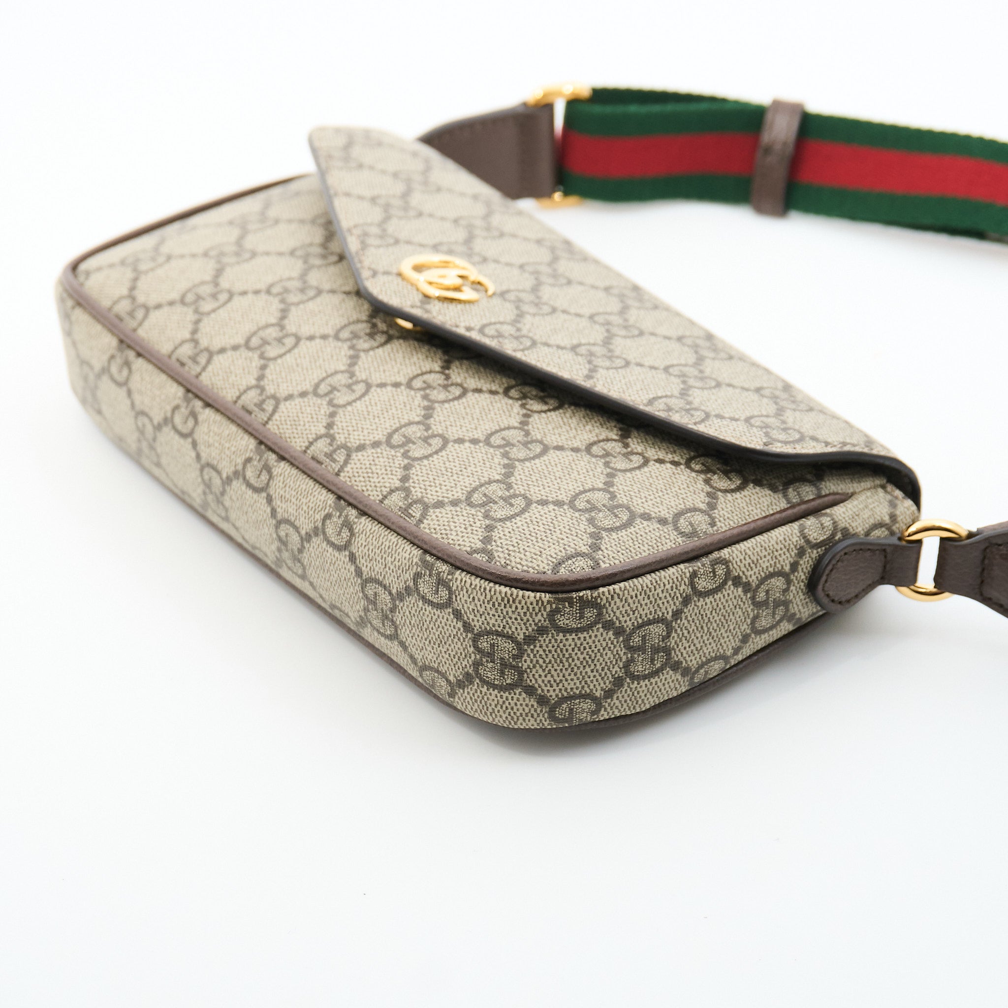 Gucci GG Supreme Monogram Ophidia Mini Bag