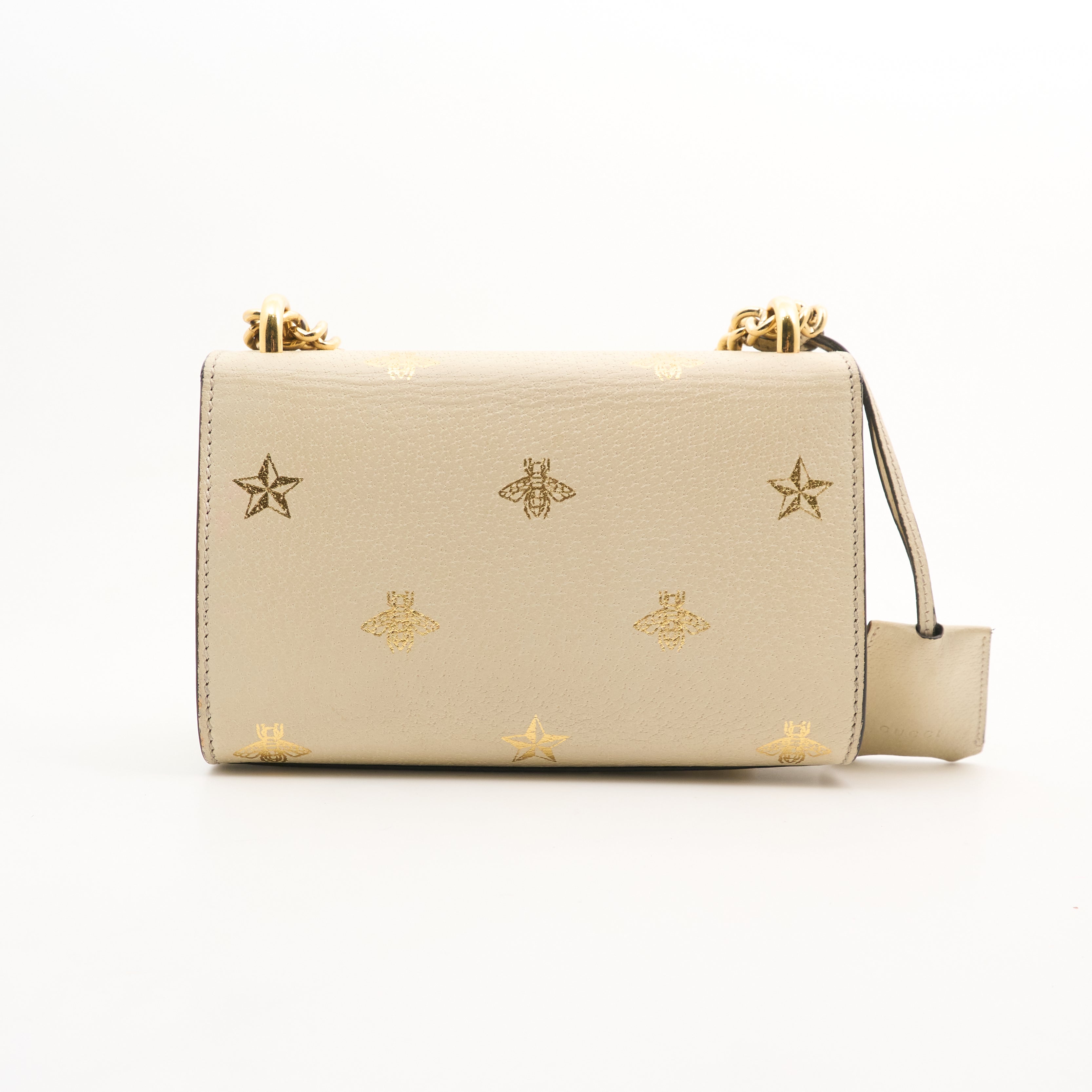 Gucci Padlock Bee Star Shoulder Bag