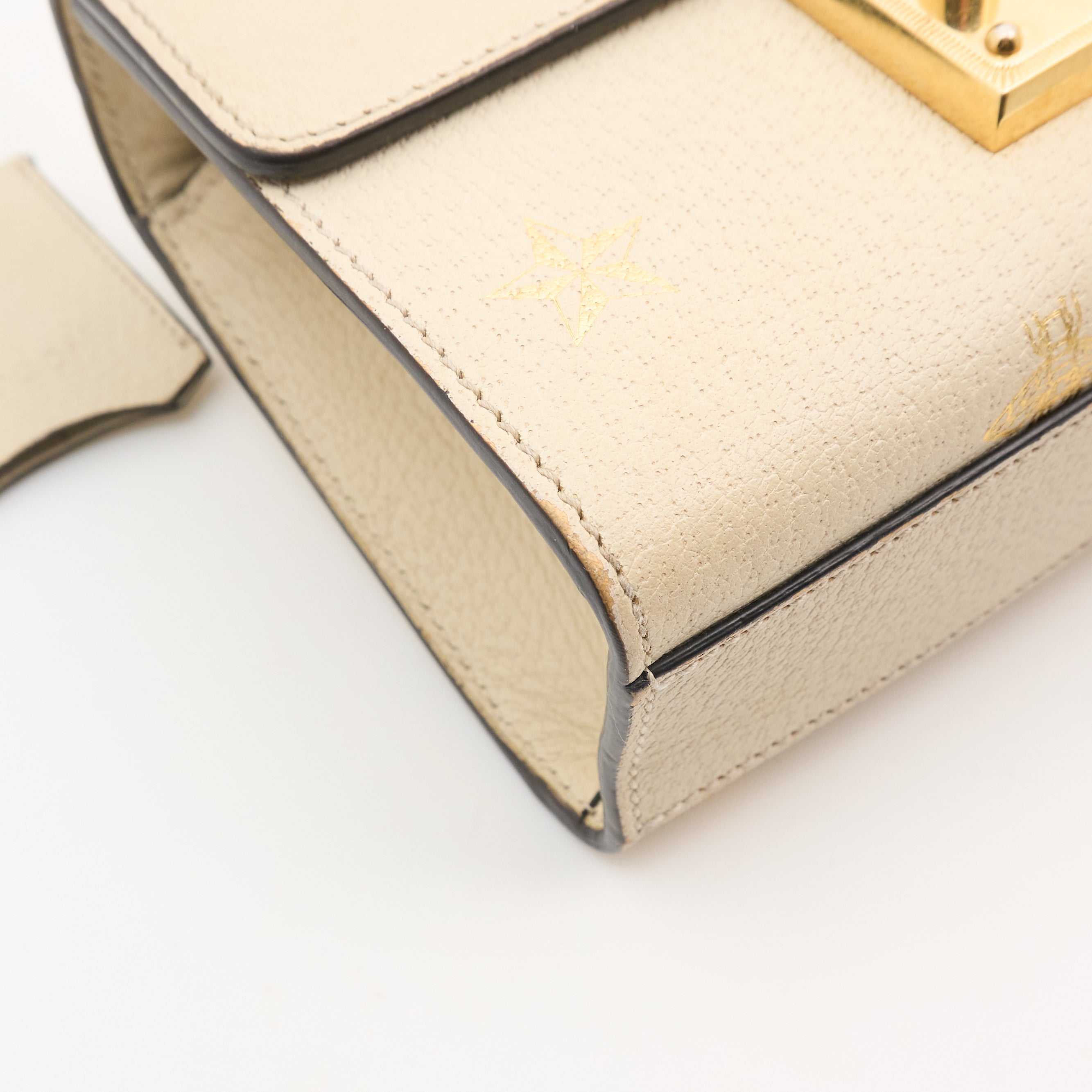 Gucci Padlock Bee Star Shoulder Bag