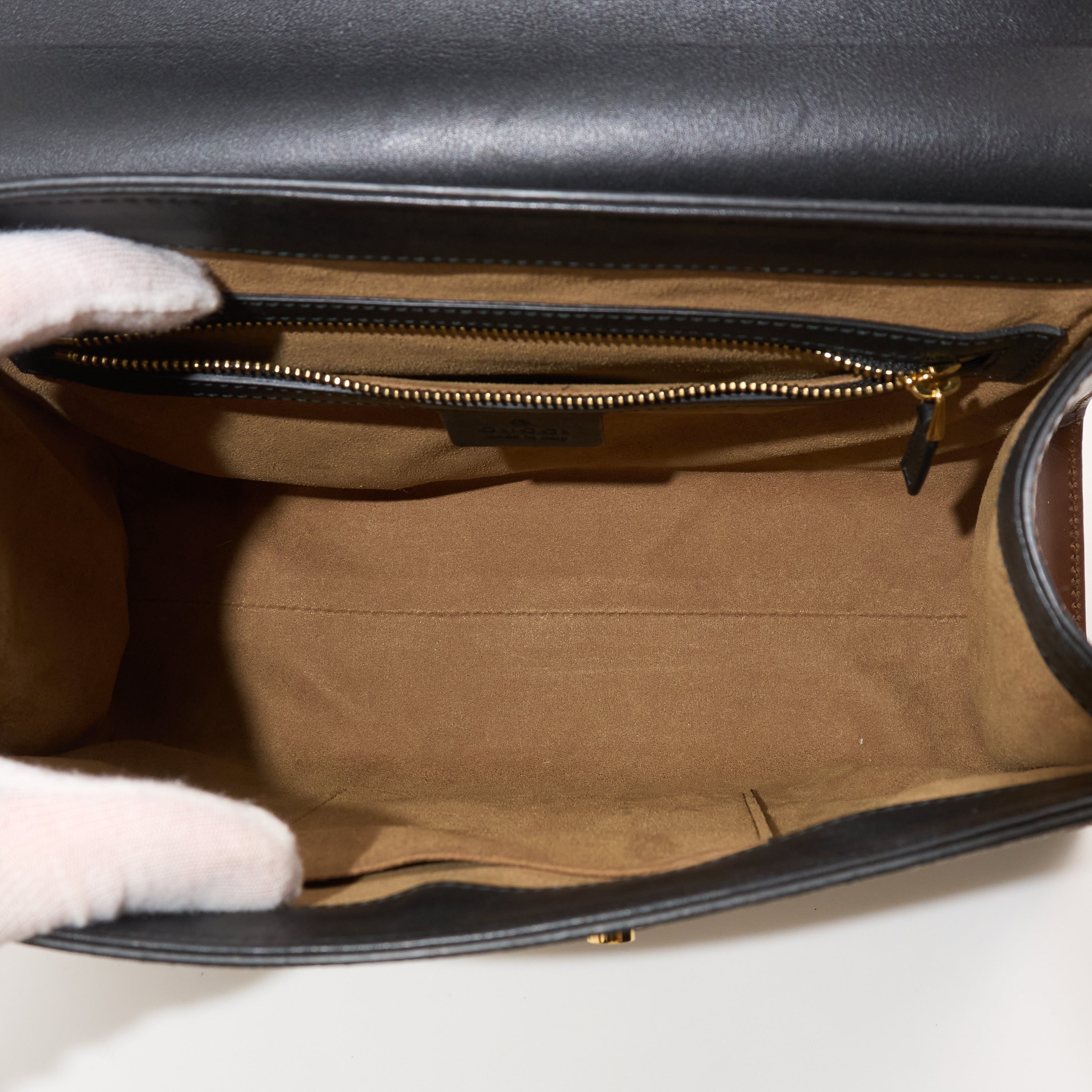 Gucci Padlock GG Supreme Top Handle Bag
