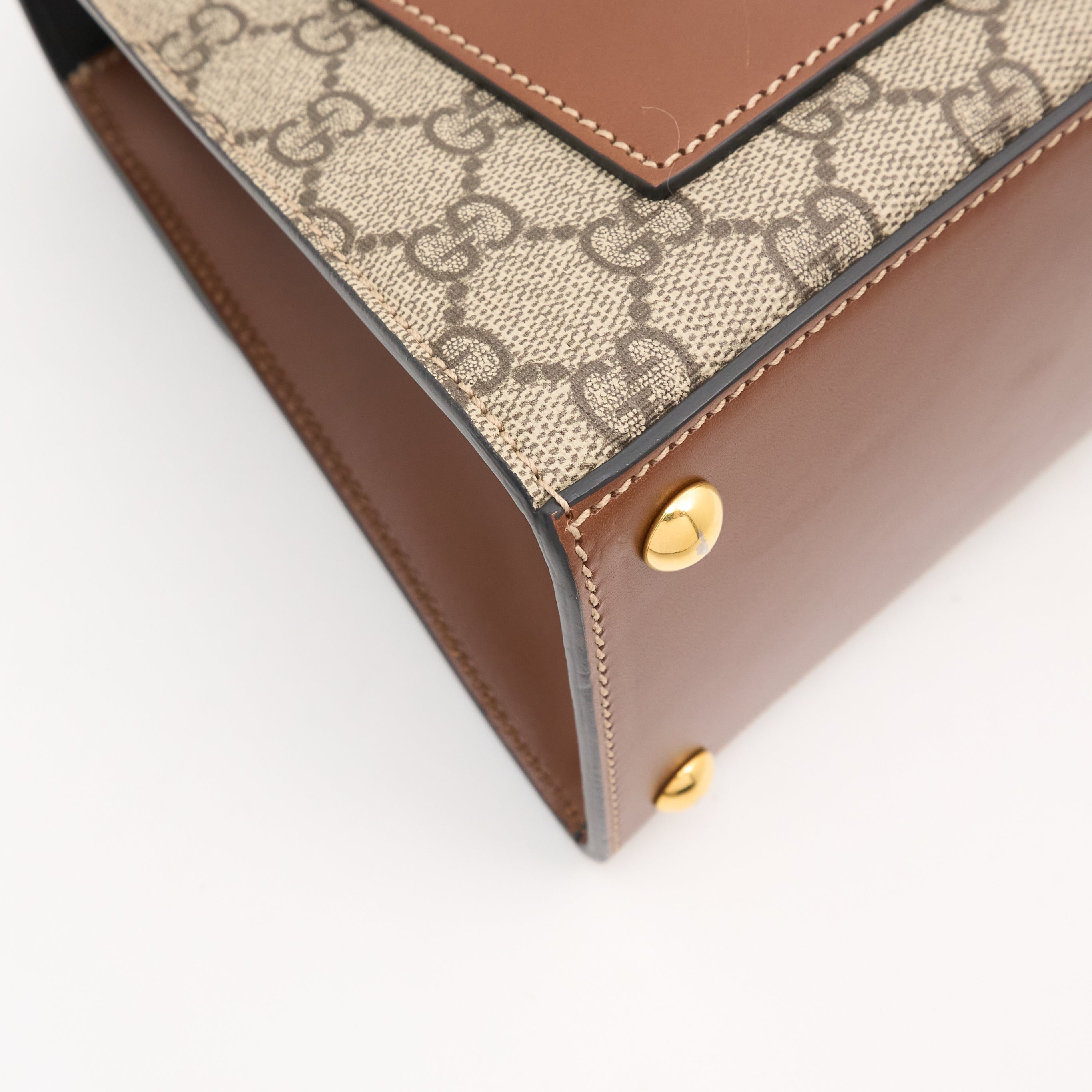 Gucci Padlock GG Supreme Top Handle Bag