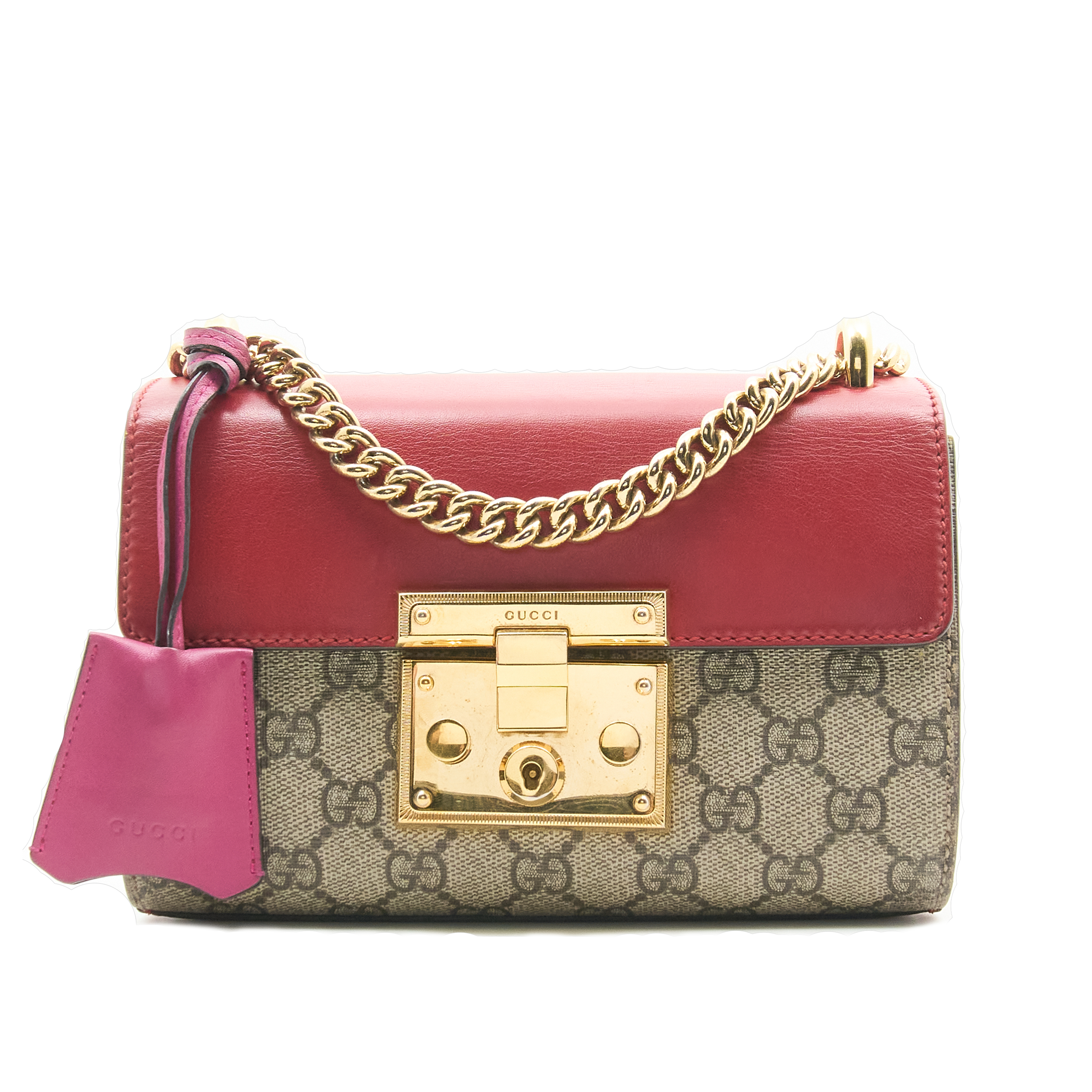 Gucci Padlock Small GG Supreme Shoulder Bag