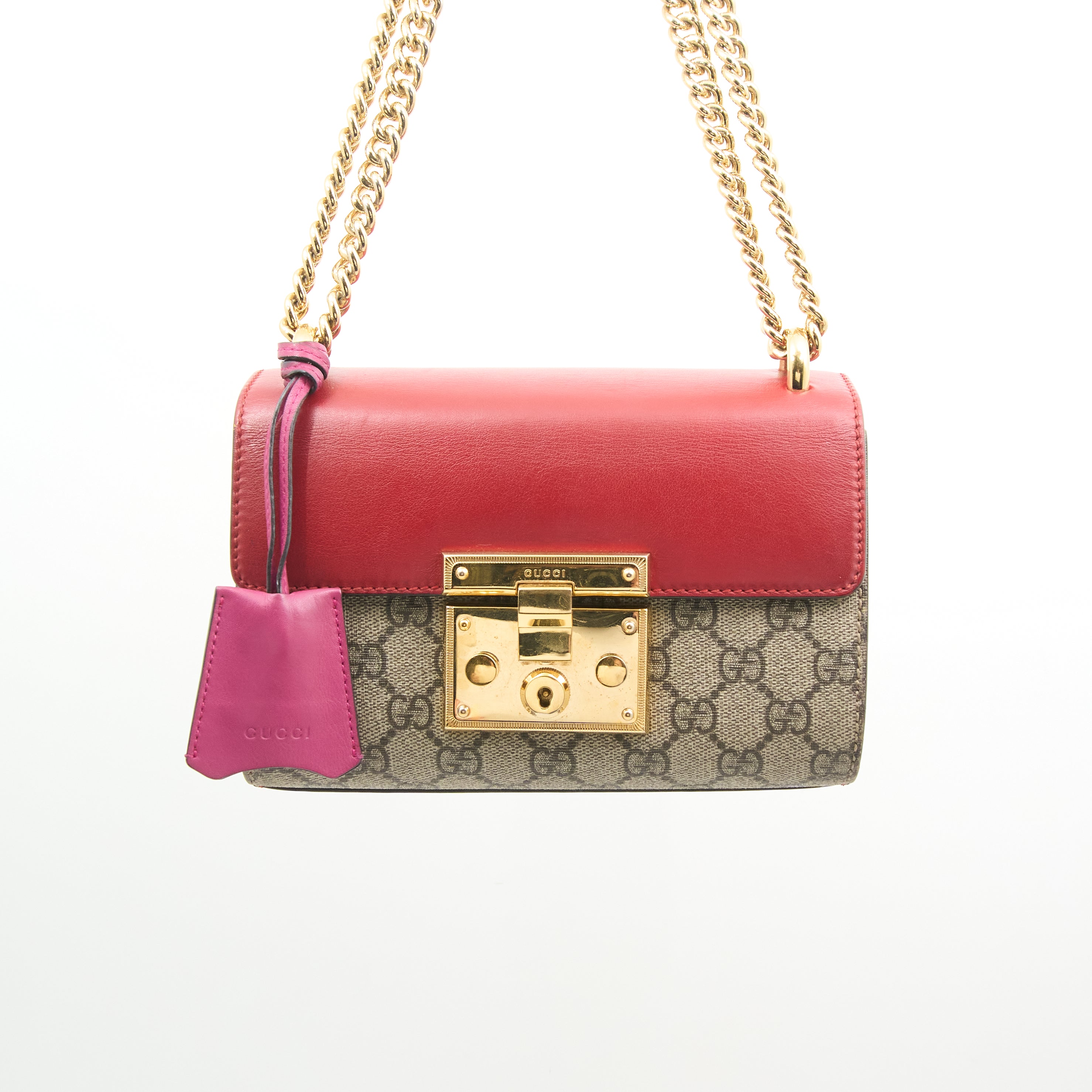 Gucci Padlock Small GG Supreme Shoulder Bag