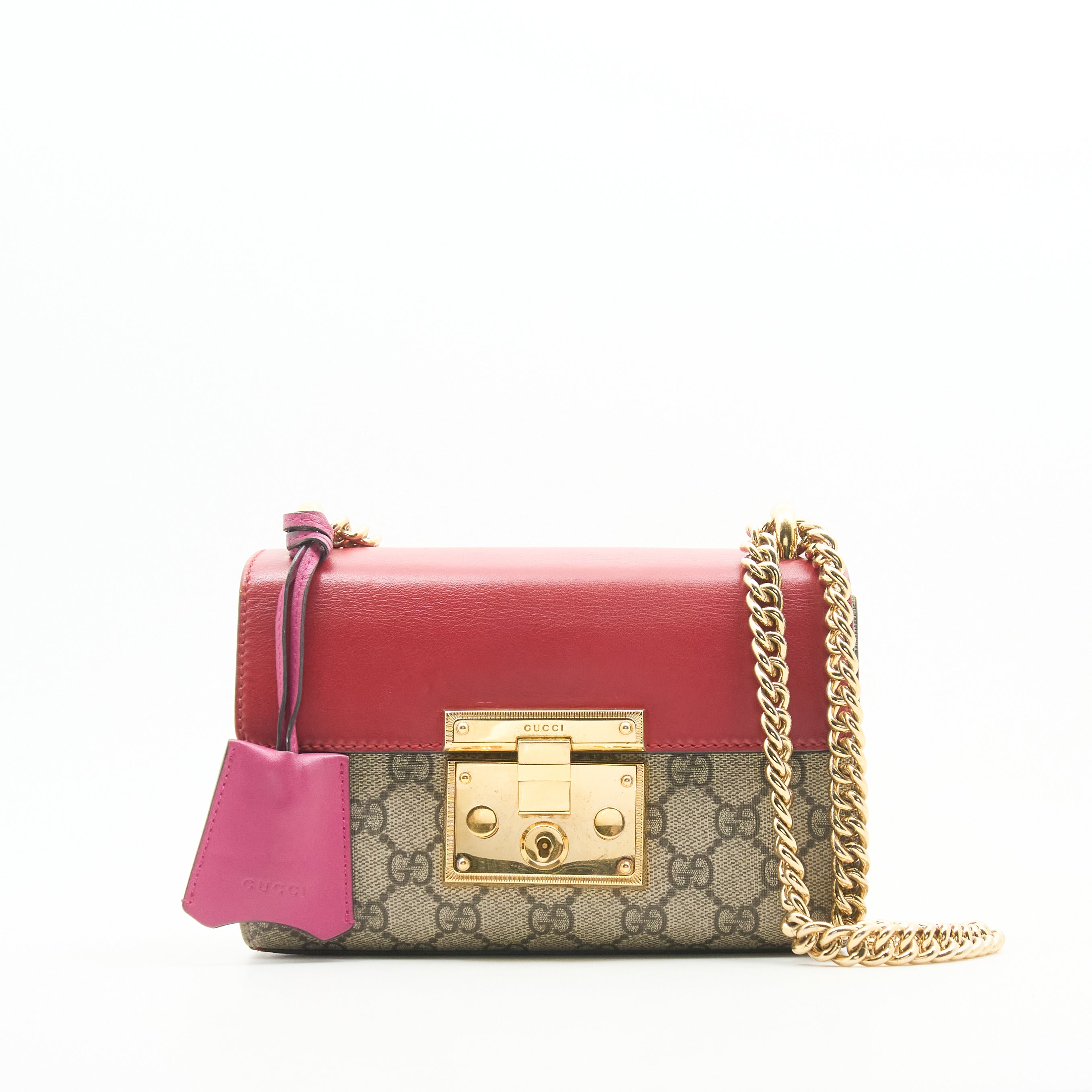 Gucci Padlock Small GG Supreme Shoulder Bag