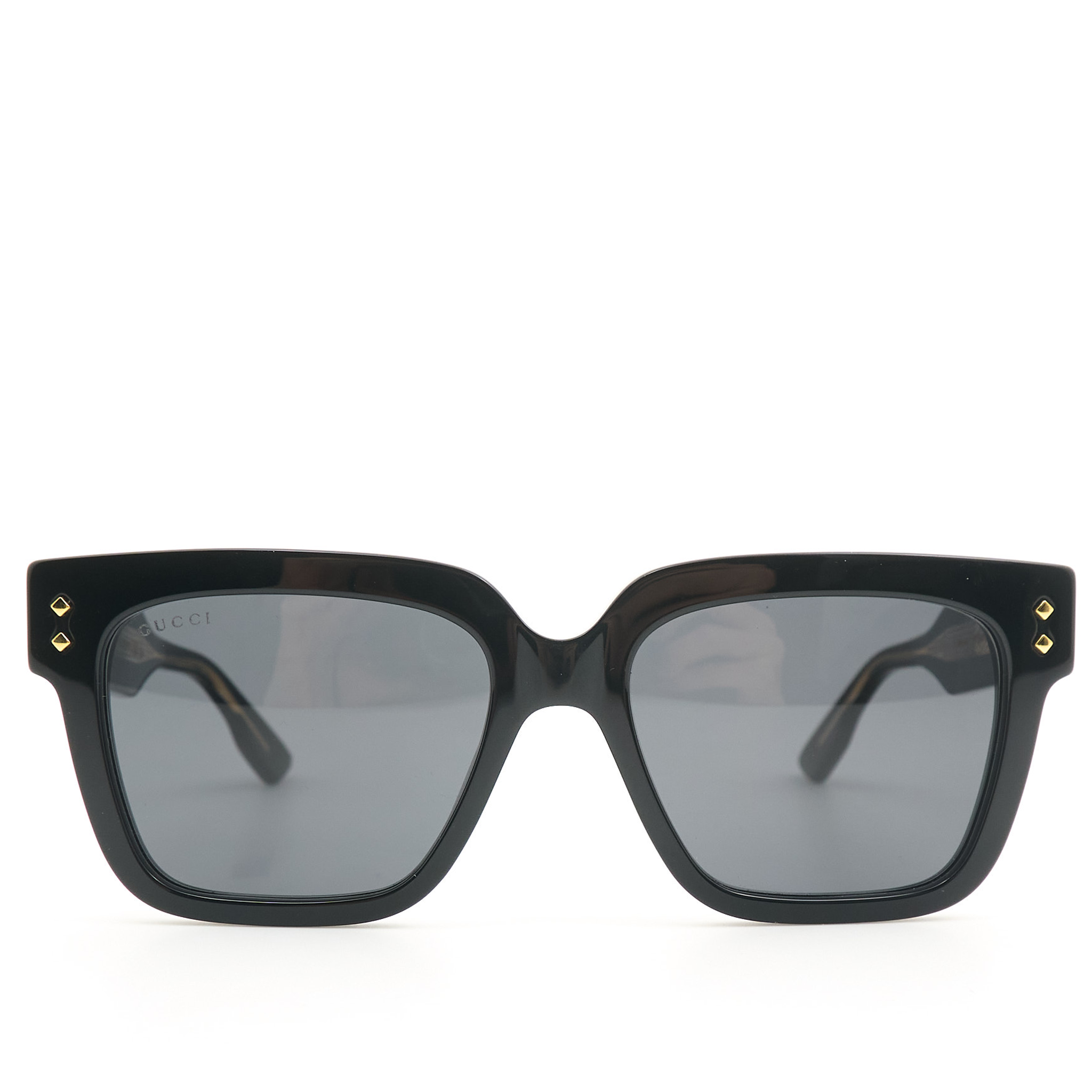 Gucci Rectangle Black Sunglasses