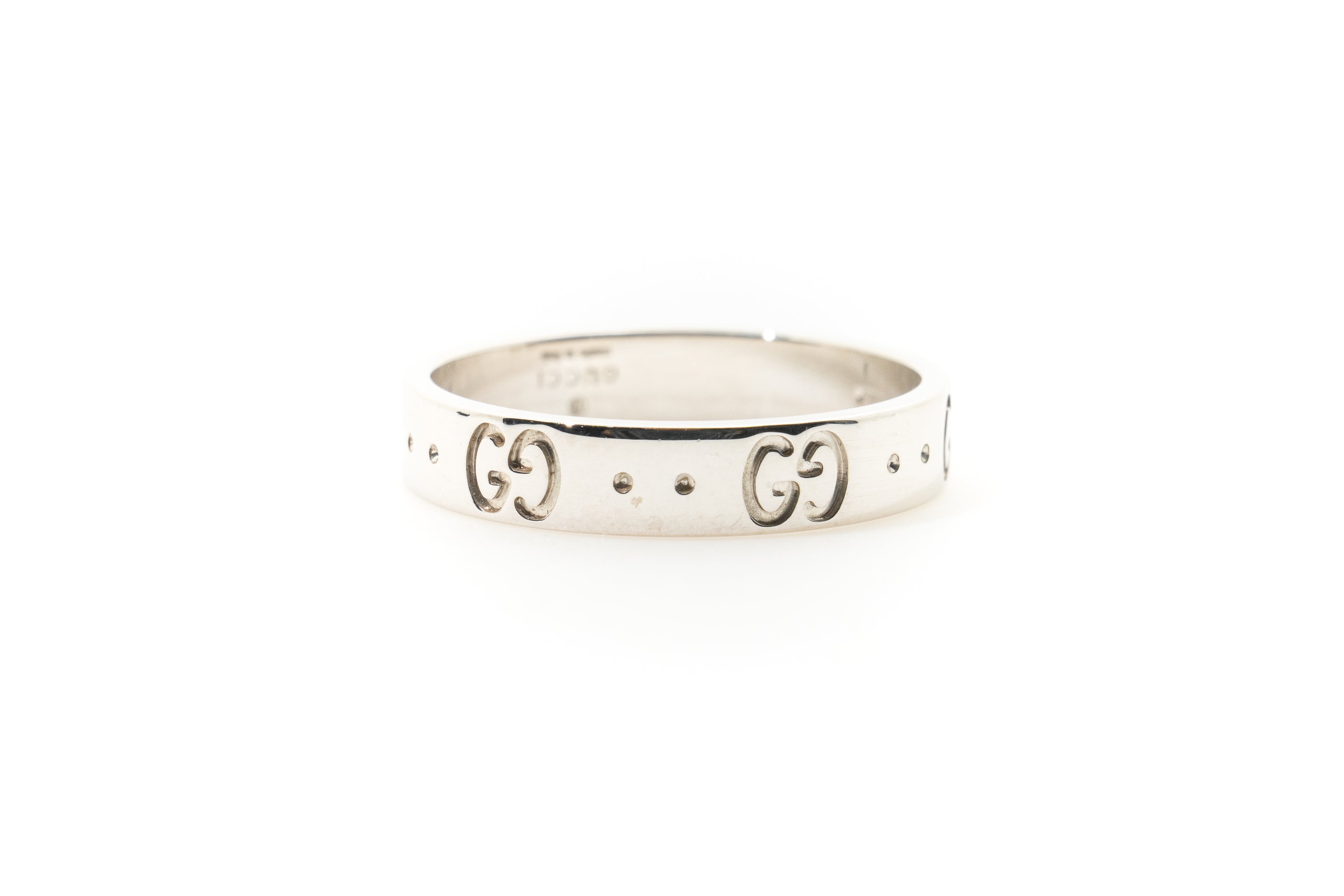 Gucci 18ct White Gold Ring