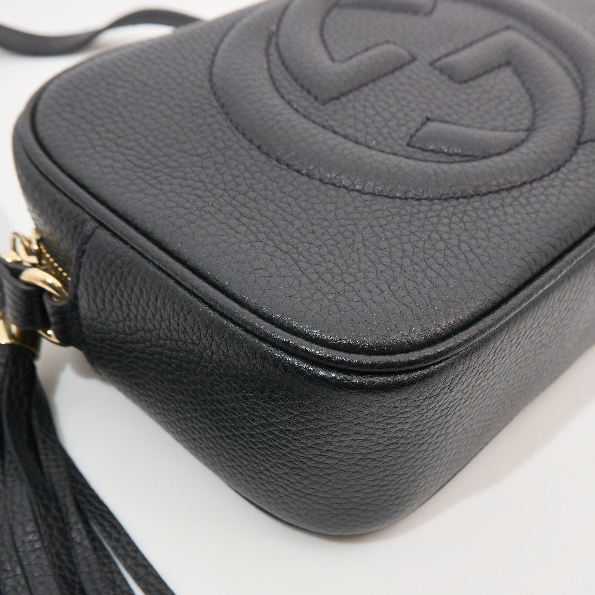 Gucci Soho Disco Black Crossbody Bag