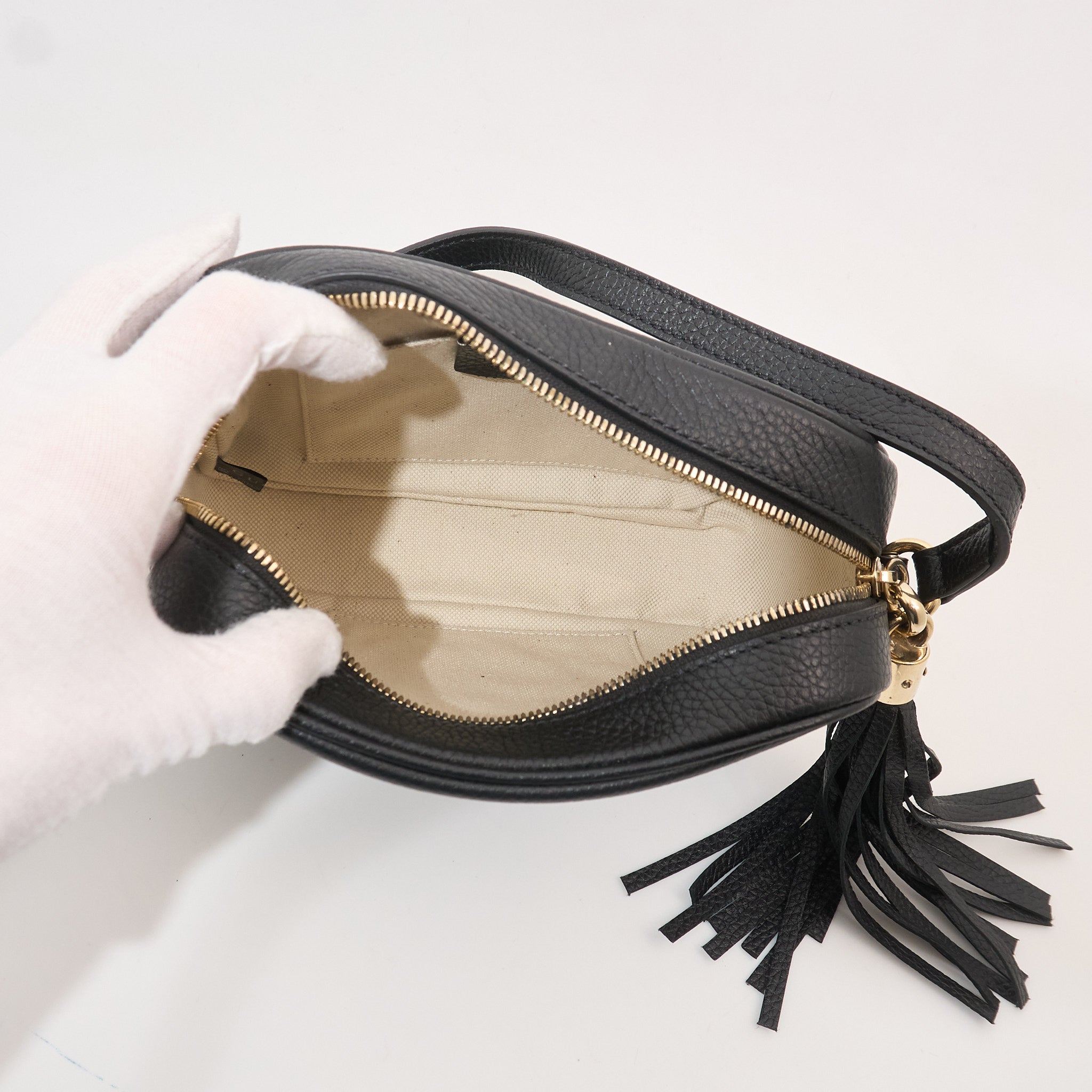 Gucci Soho Disco Black Crossbody Bag