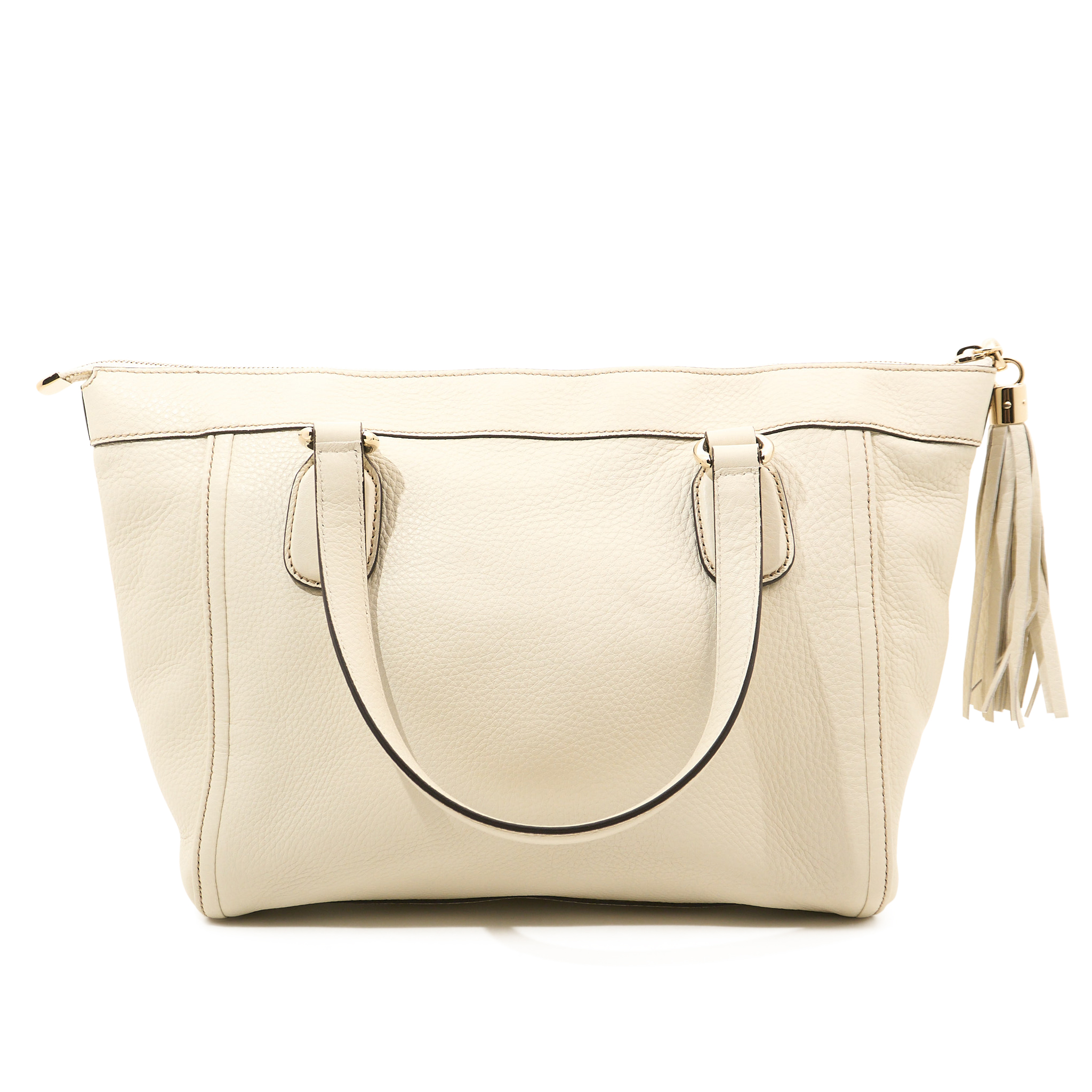 Gucci Soho Top Handle Bag Off White