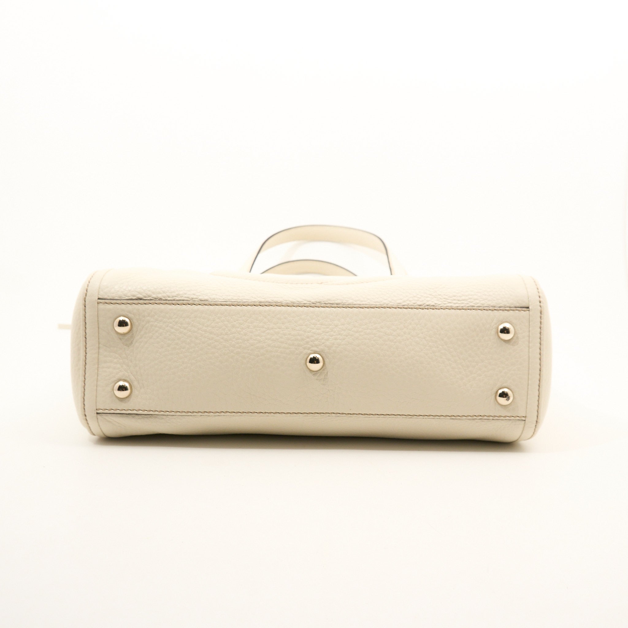 Gucci Soho Top Handle Bag Off White