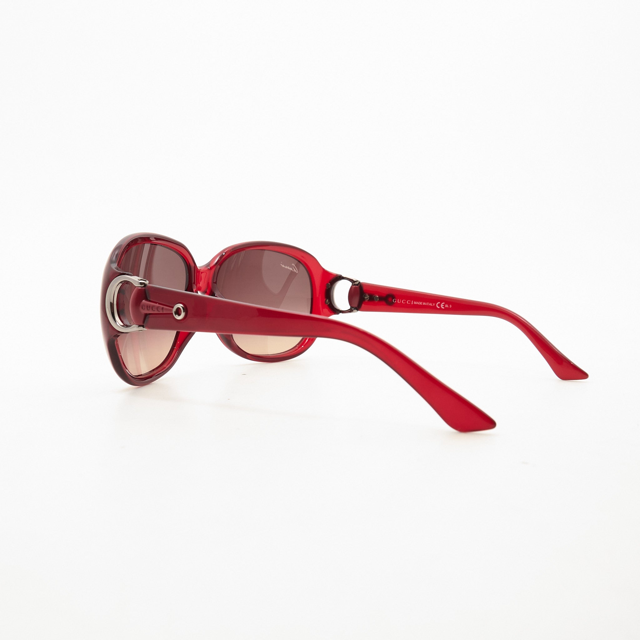 Gucci Red Gradient Sunglasses