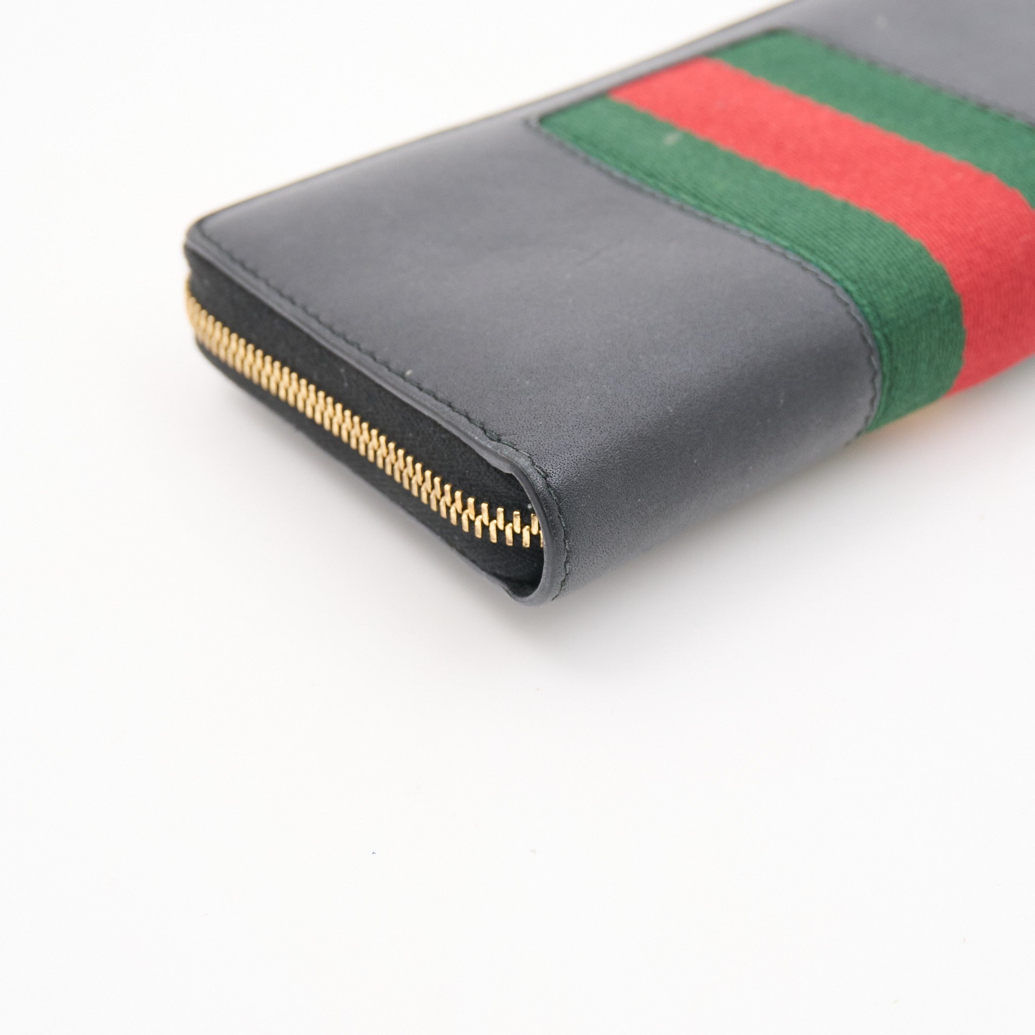 Gucci Sylvie Black Long Wallet