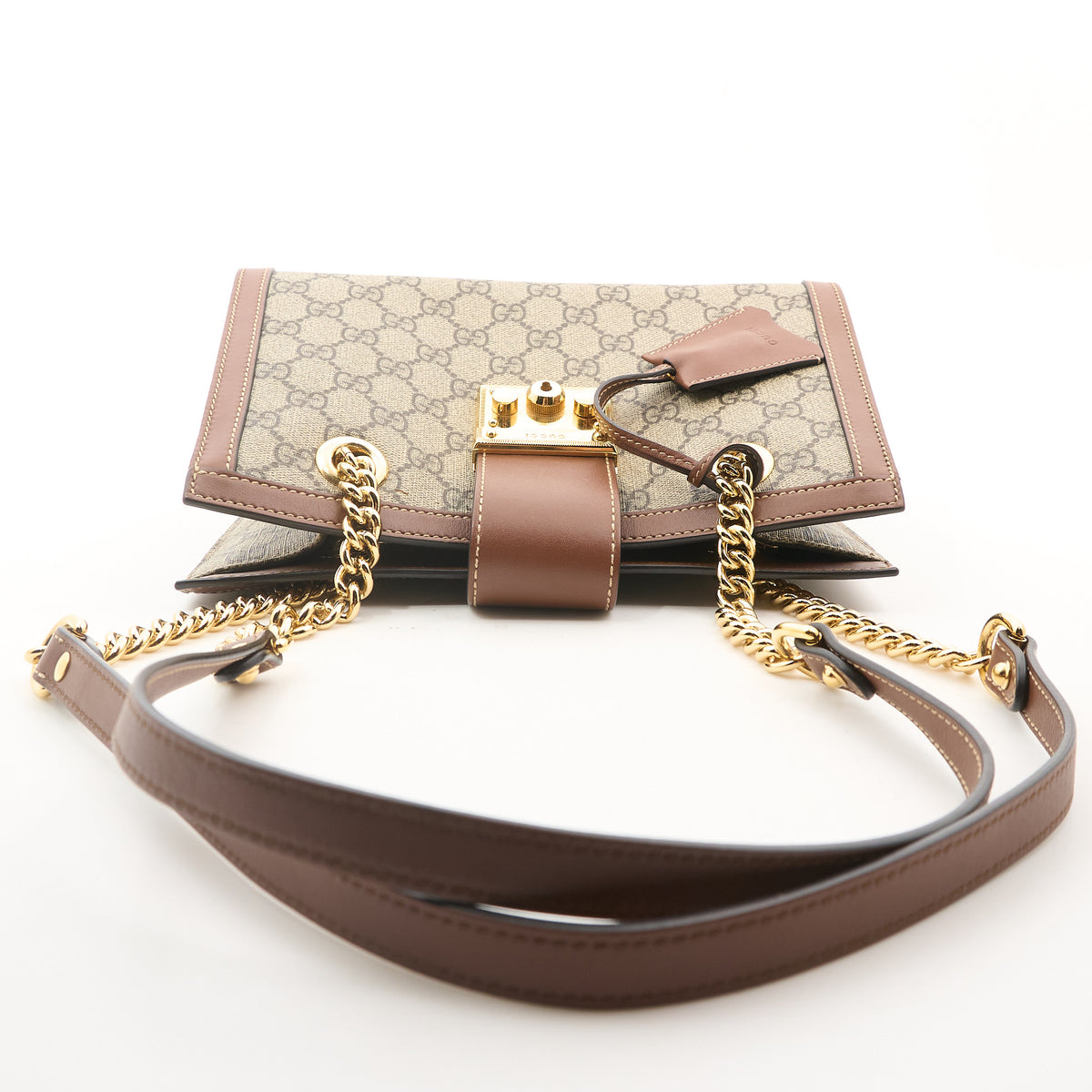 Gucci GG Supreme Small Padlock Tote