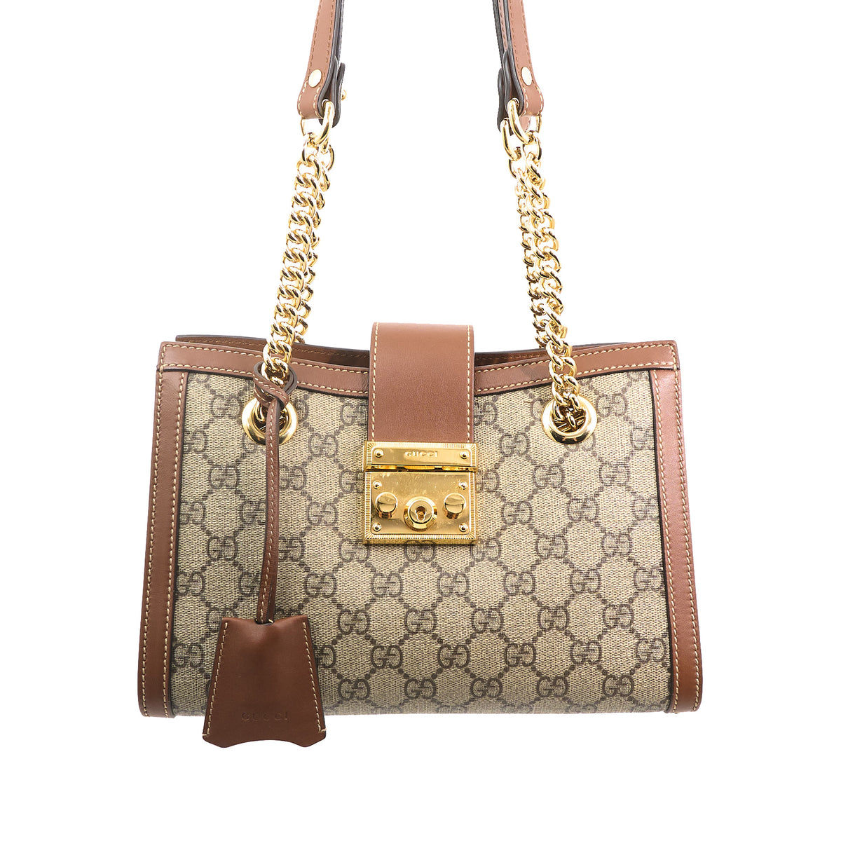 Gucci GG Supreme Small Padlock Tote