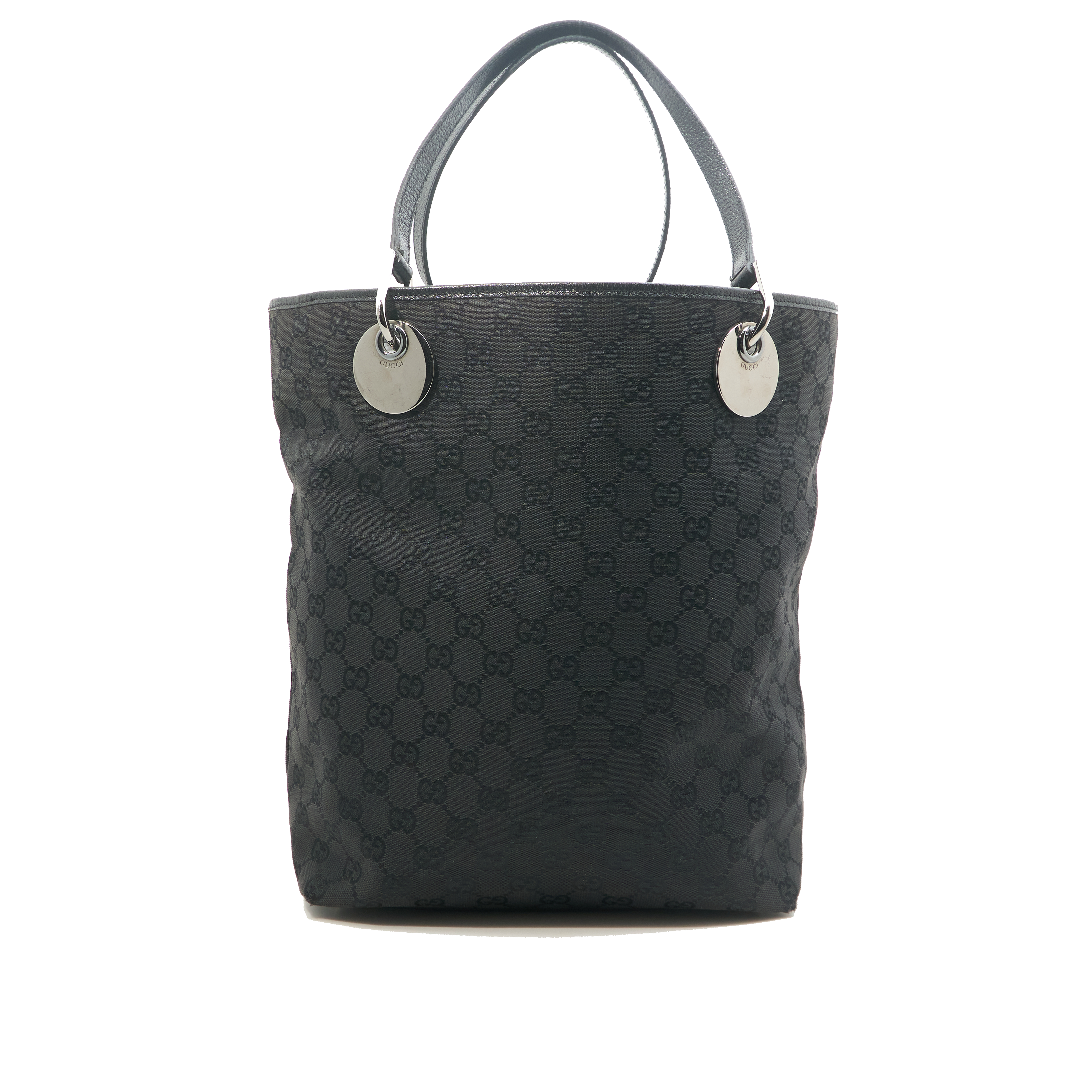 Gucci Vintage Black GG Supreme Tote