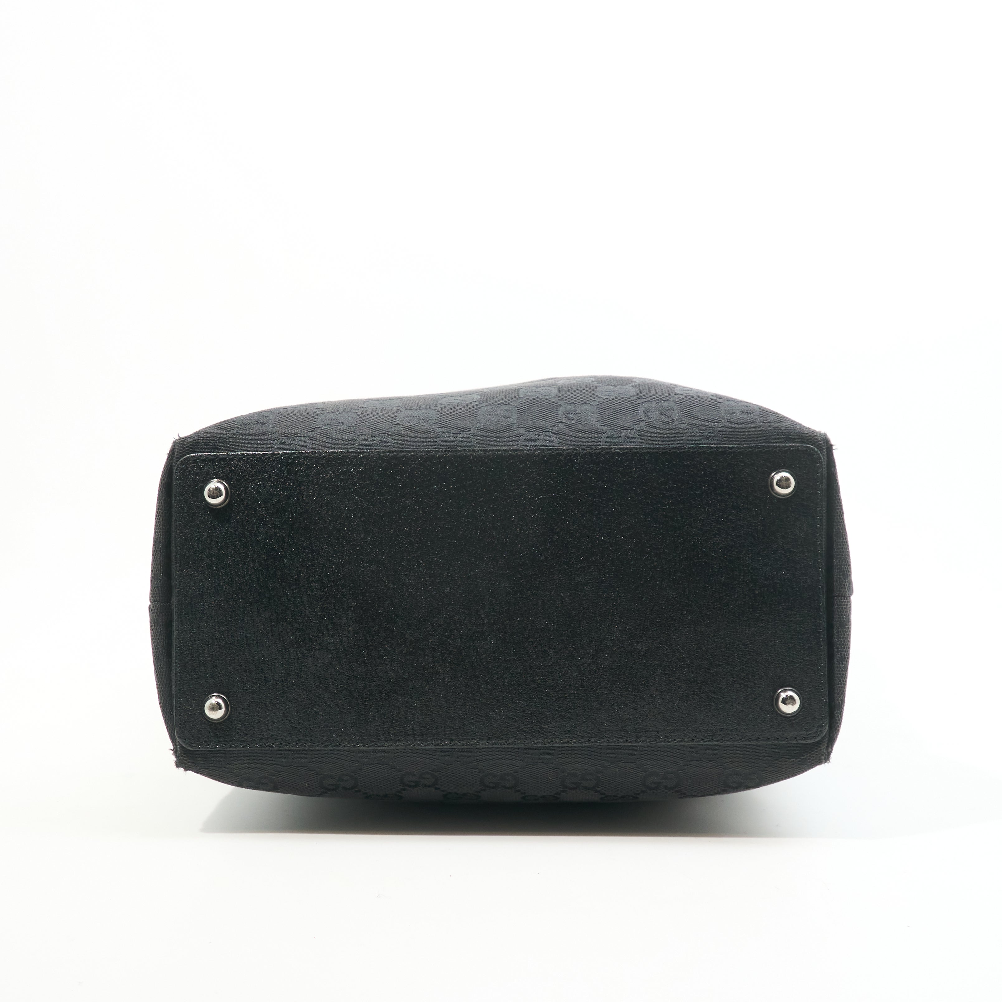 Gucci Vintage Black GG Supreme Tote