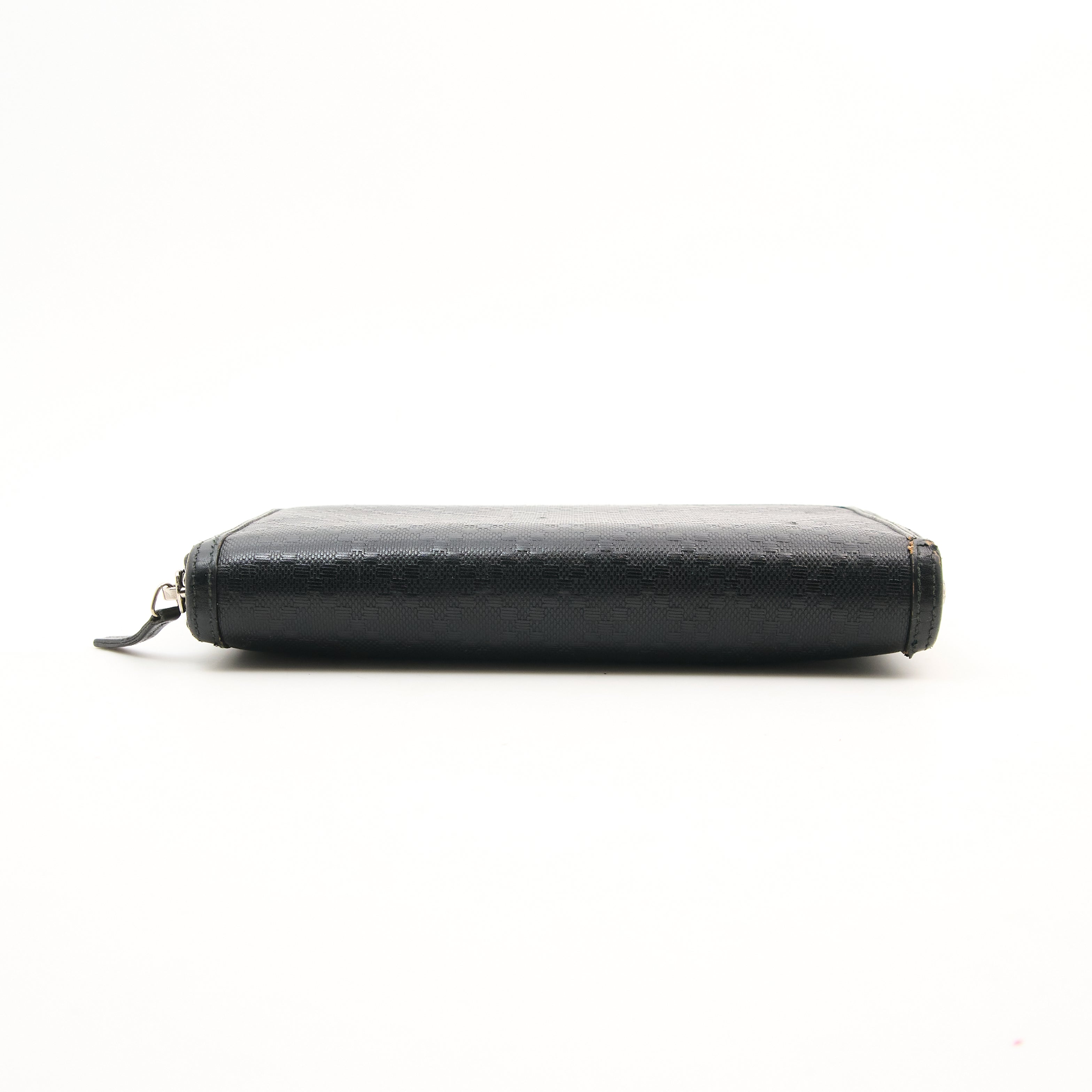 Gucci Black Zip Around Wallet