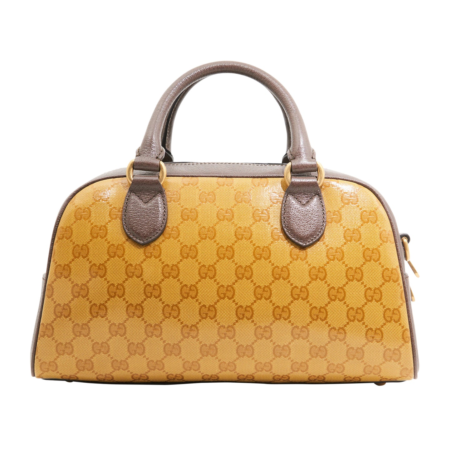 Gucci x Adidas Canvas Duffle Bag in Brown Monogram GHW