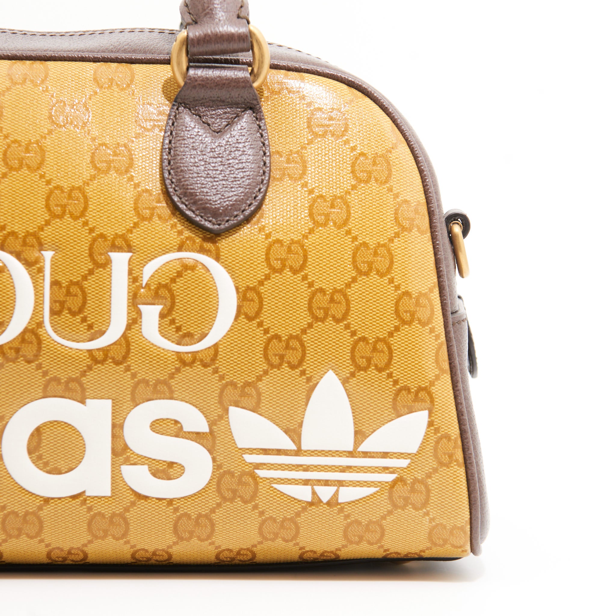 Gucci x Adidas Canvas Duffle Bag