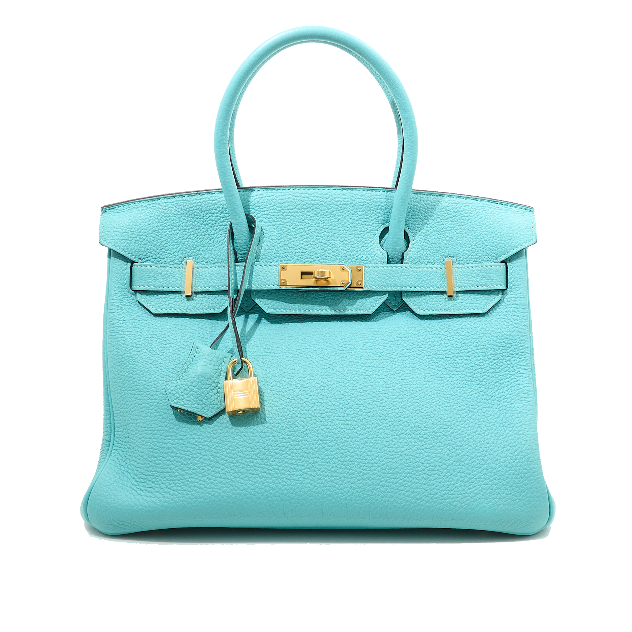 Hermes Birkin 30 Togo Bleu Atoll Stamp T 2015