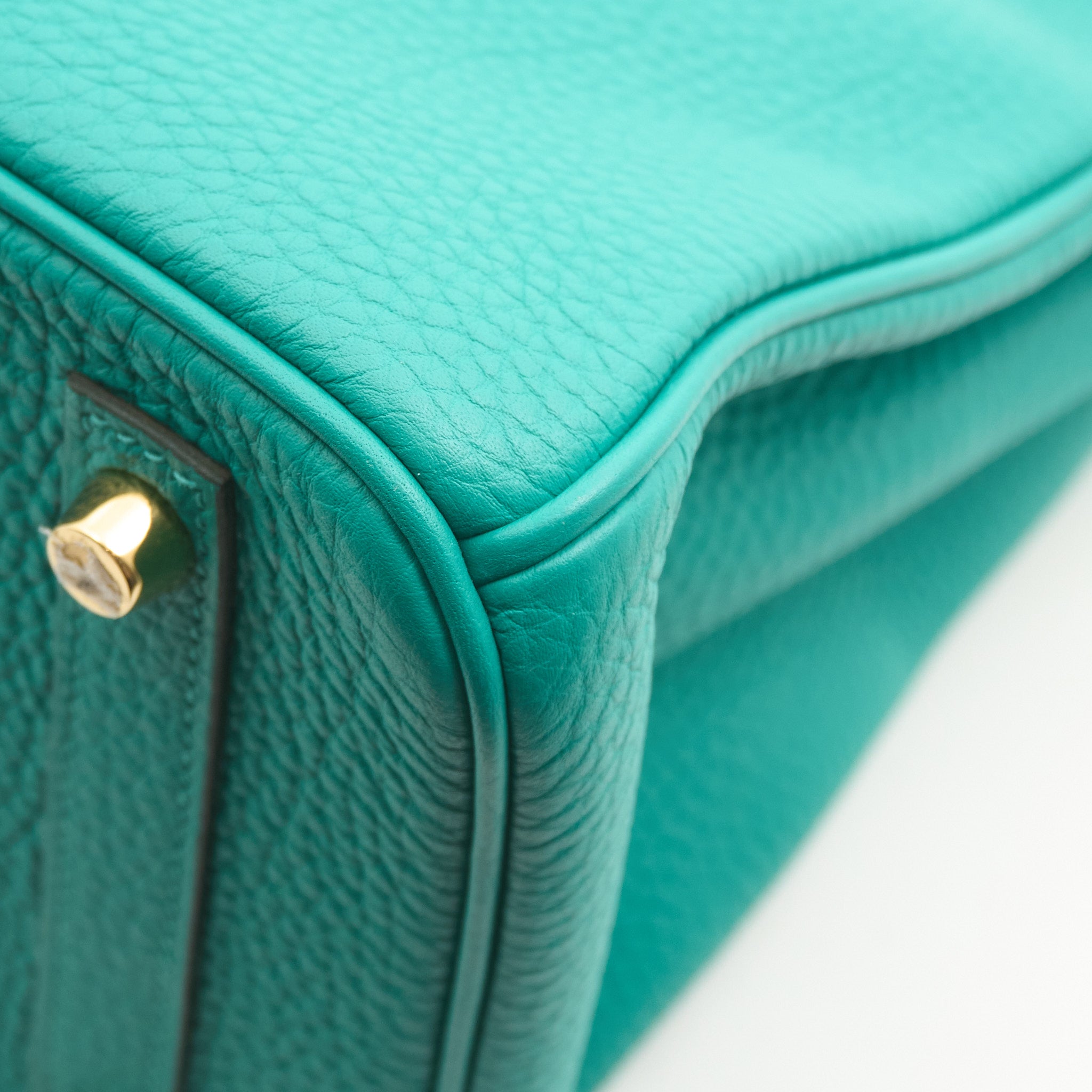 Hermes Birkin 30 Vert Verone Togo GHW Stamp D (2019)