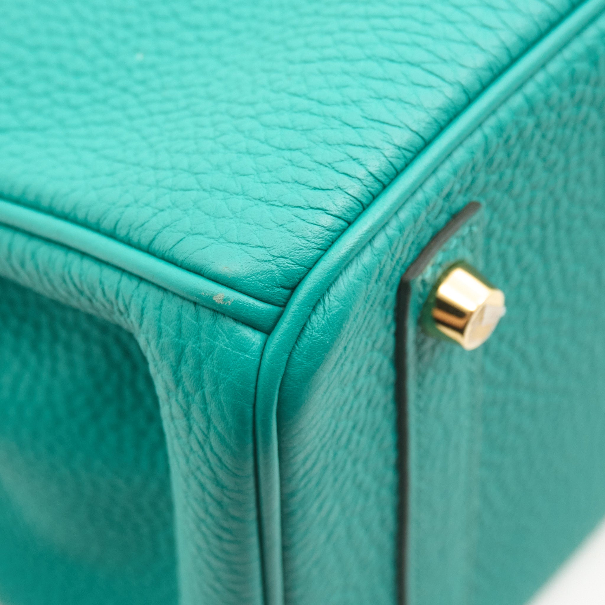 Hermes Birkin 30 Vert Verone Togo GHW Stamp D (2019)