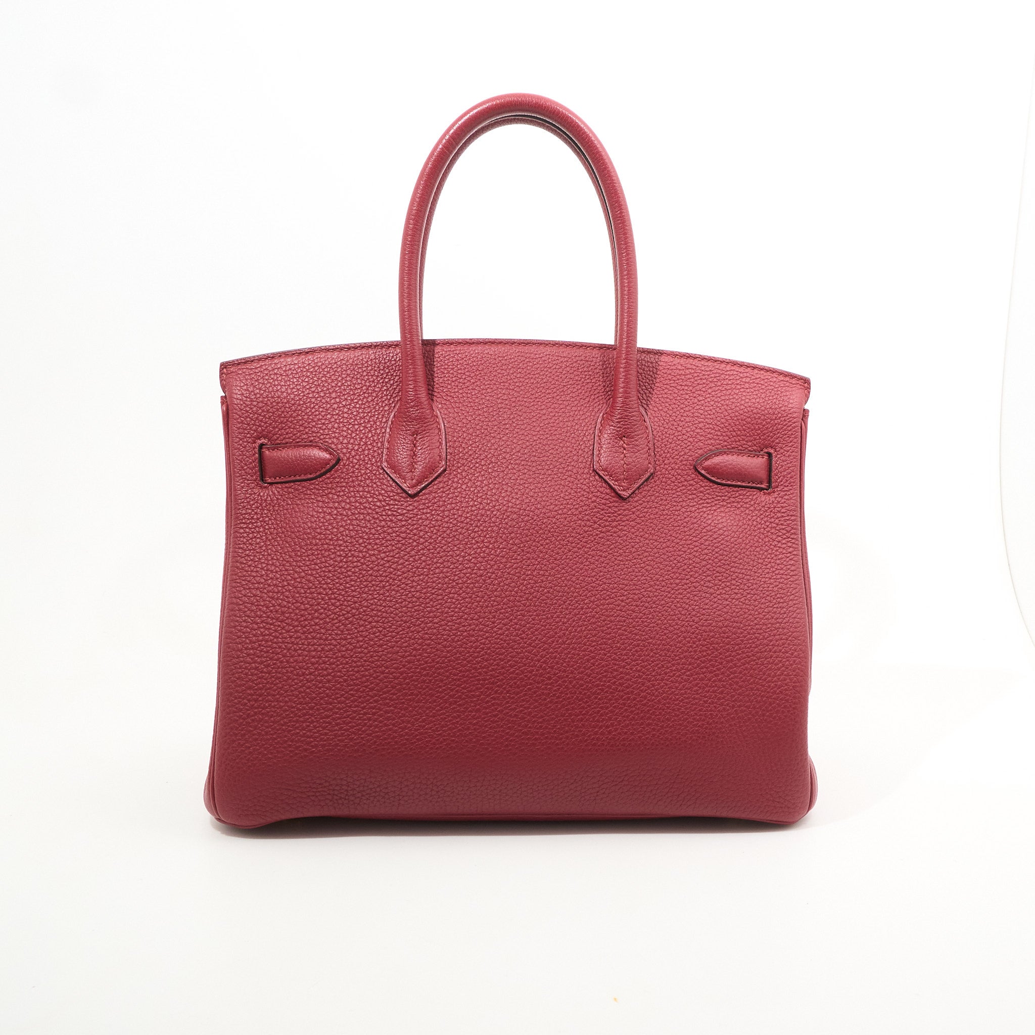 Hermes Birkin 30 Togo Rouge Grenat Stamp X 2016