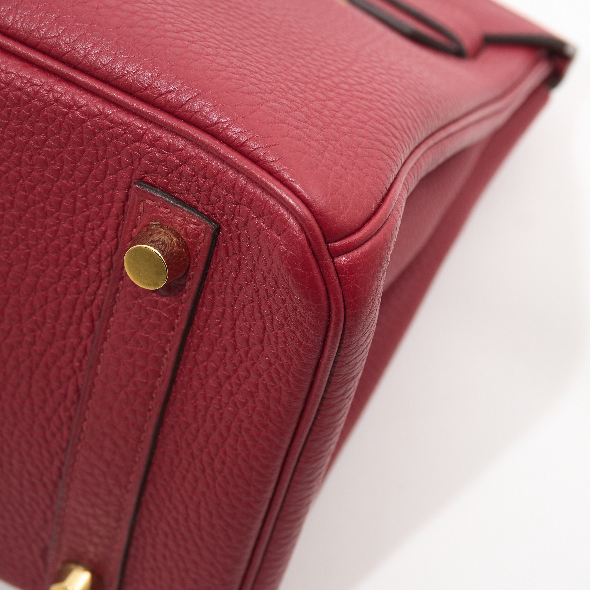 Hermes Birkin 30 Togo Rouge Grenat Stamp X 2016