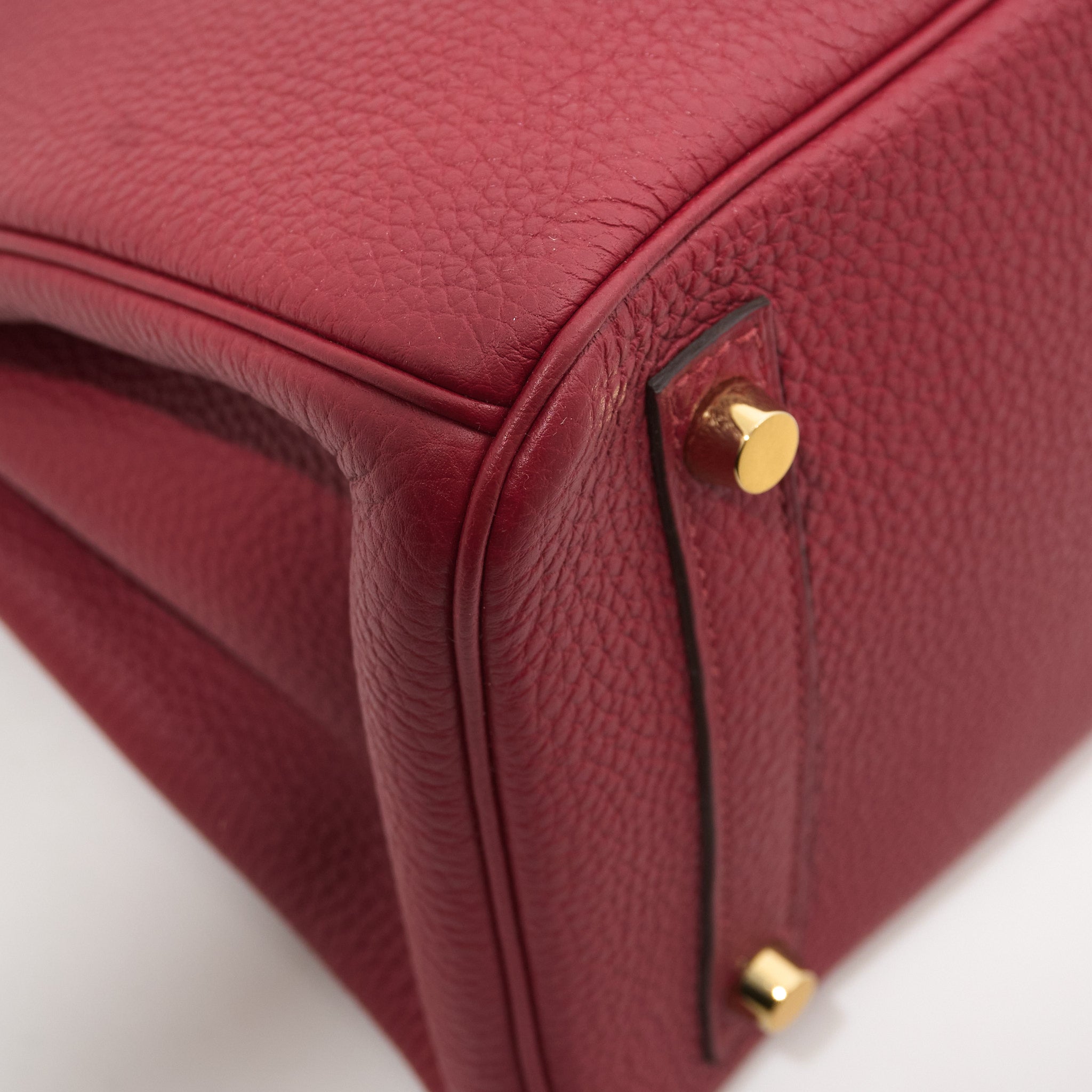 Hermes Birkin 30 Togo Rouge Grenat Stamp X 2016