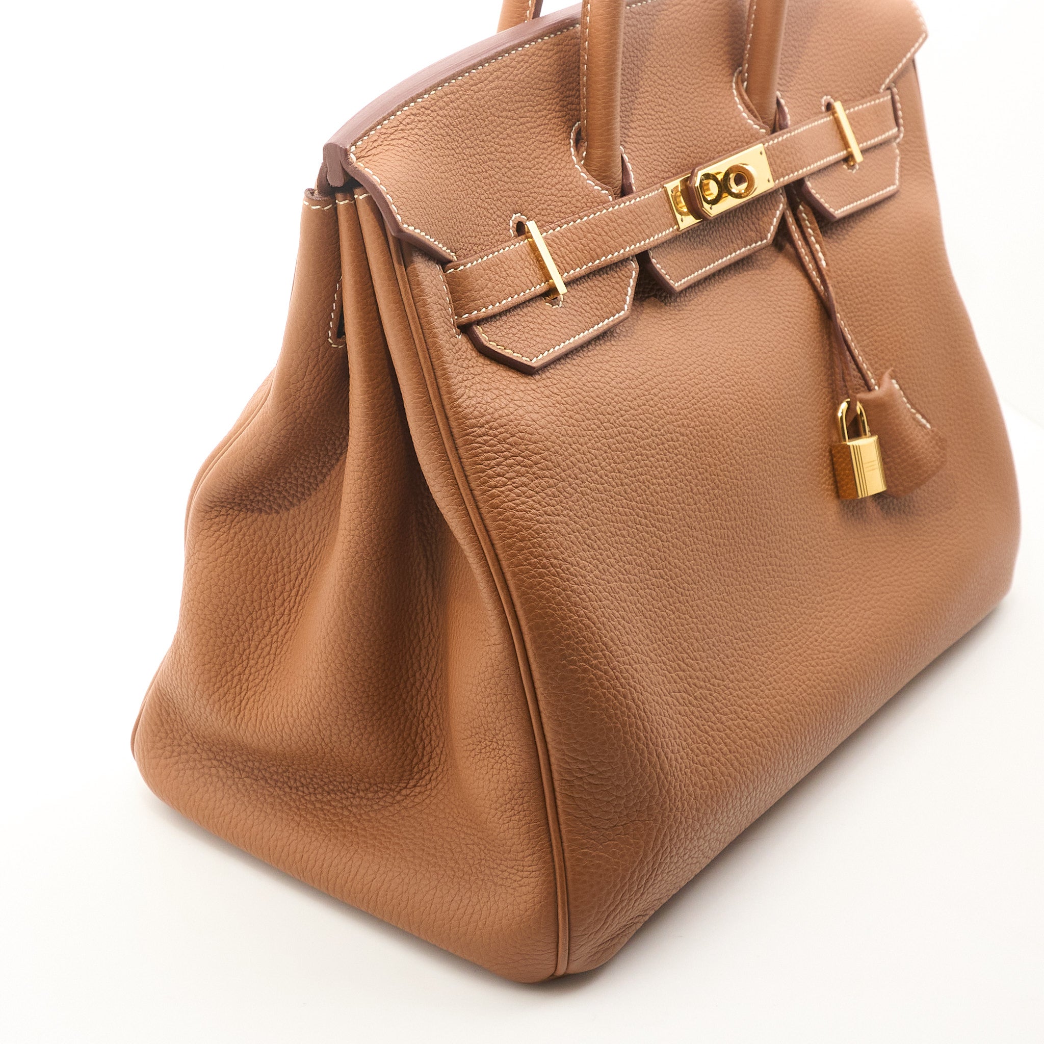 Hermes Birkin 35 Gold Togo GHW Stamp X (2016)