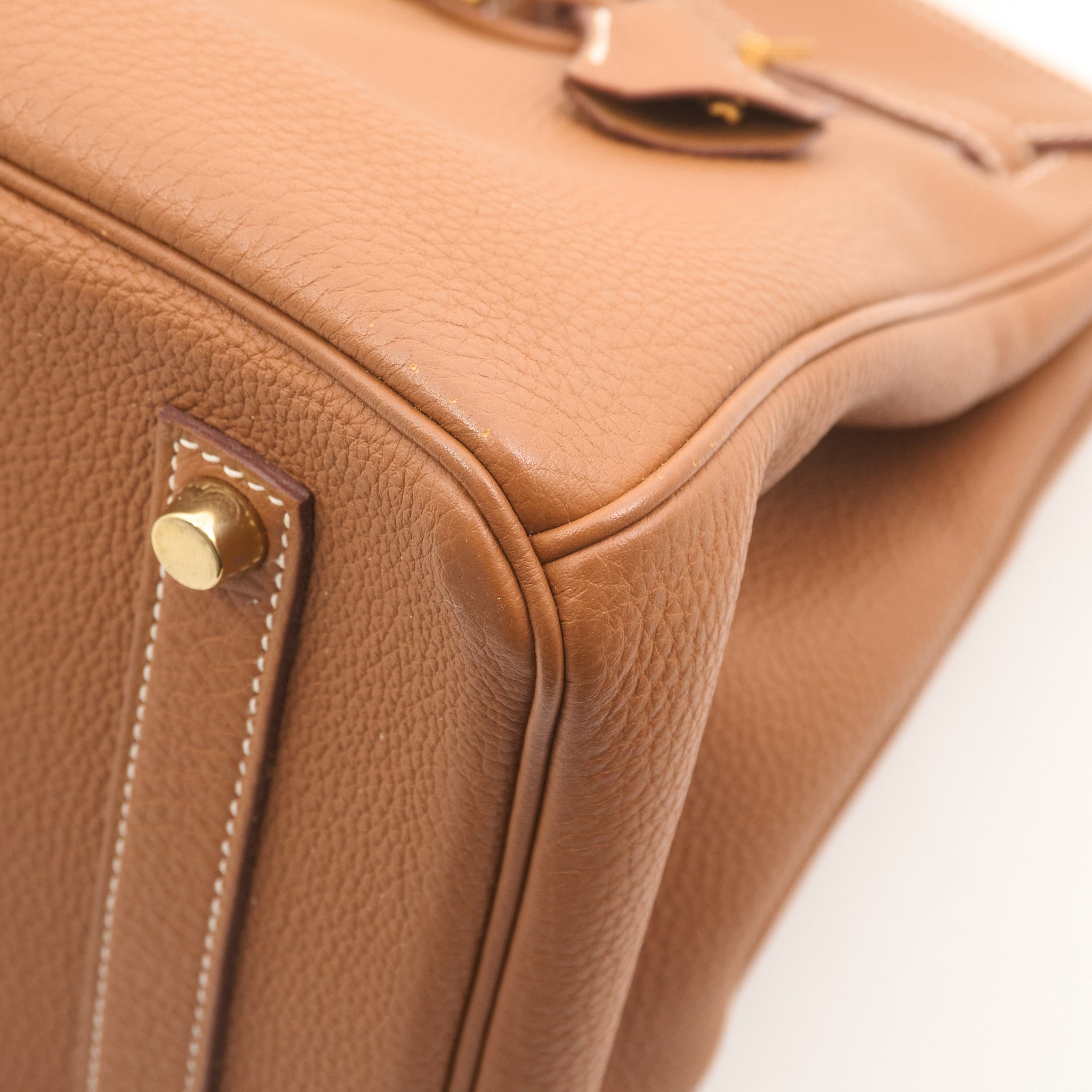 Hermes Birkin 35 Gold Togo GHW Stamp X (2016)