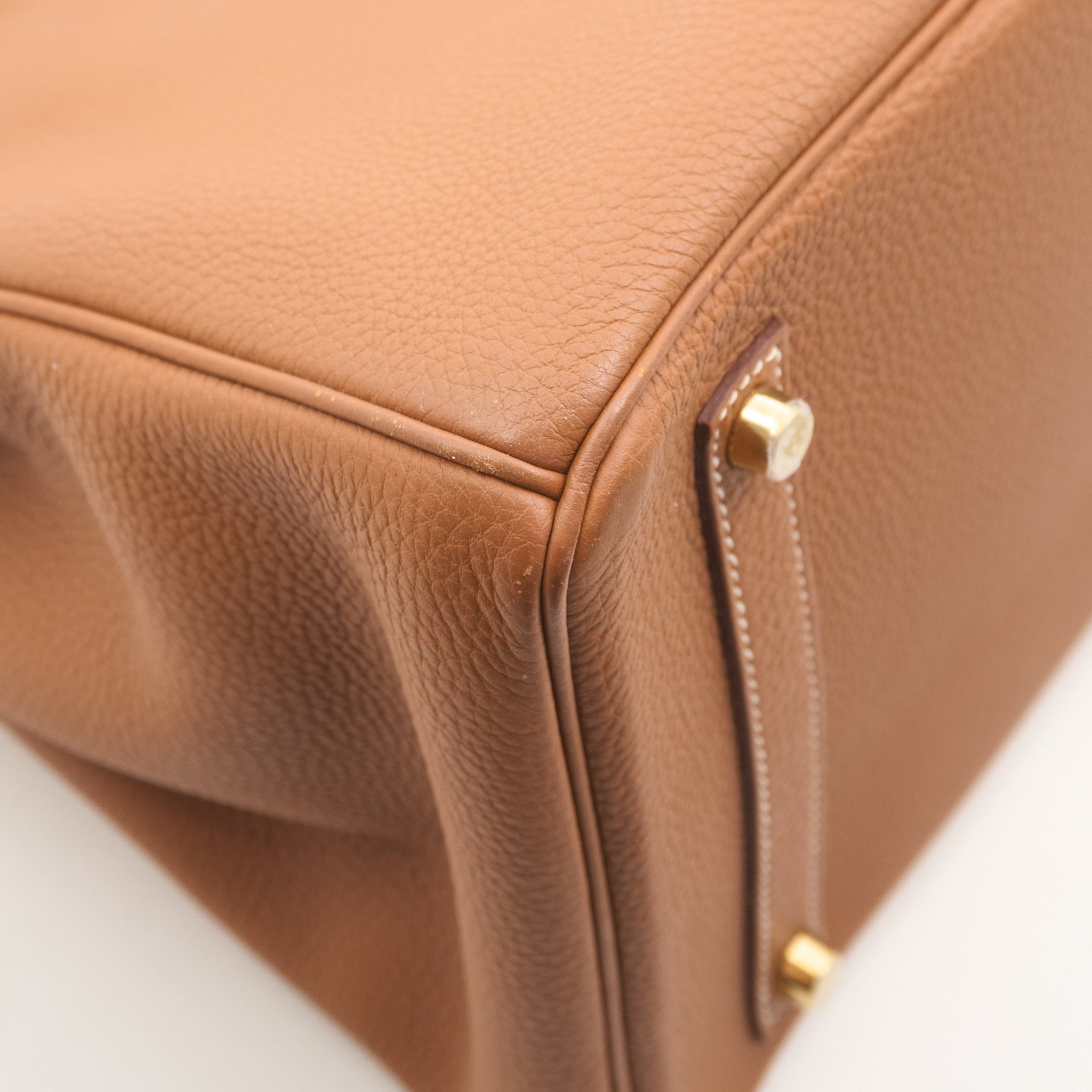 Hermes Birkin 35 Gold Togo GHW Stamp X (2016)