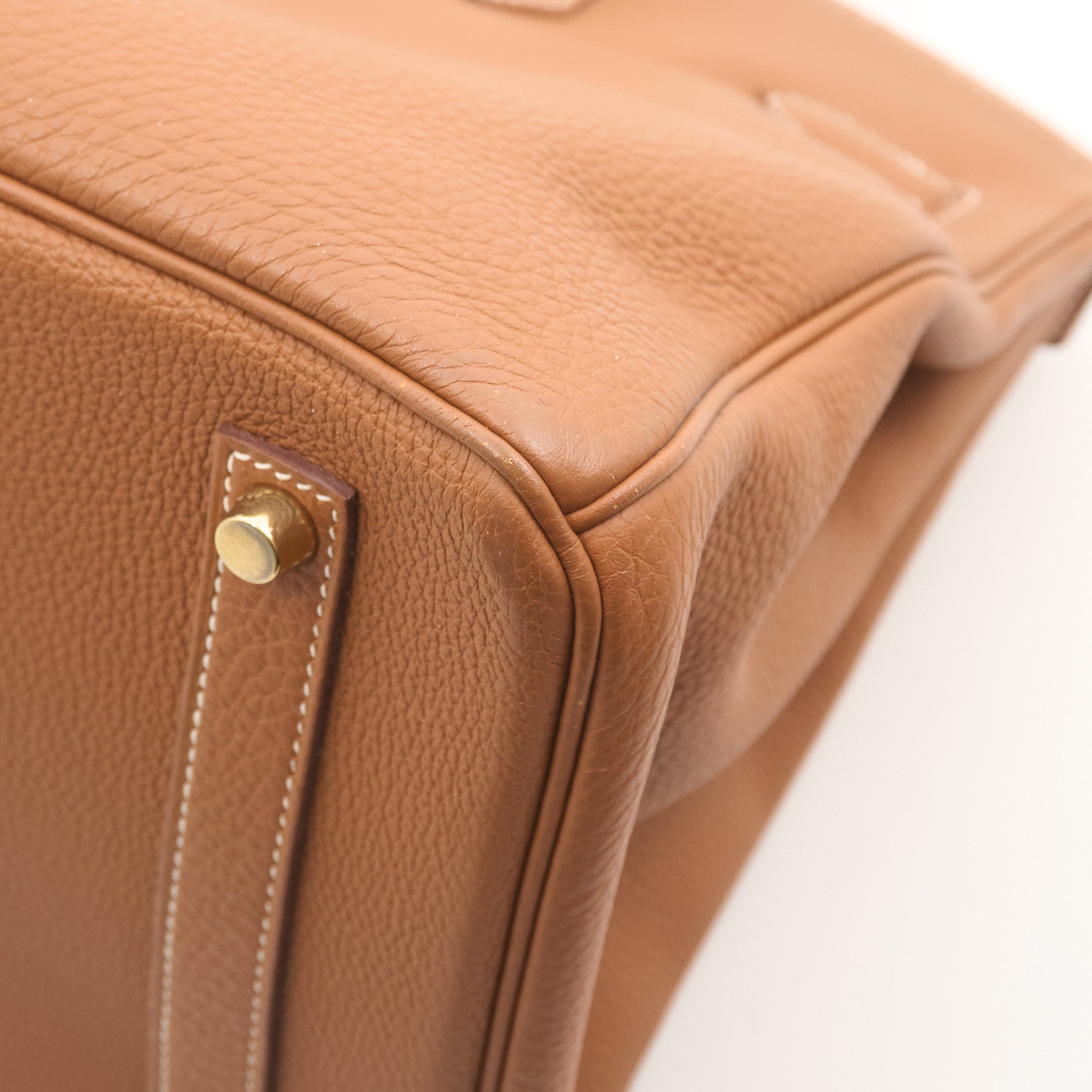 Hermes Birkin 35 Gold Togo GHW Stamp X (2016)