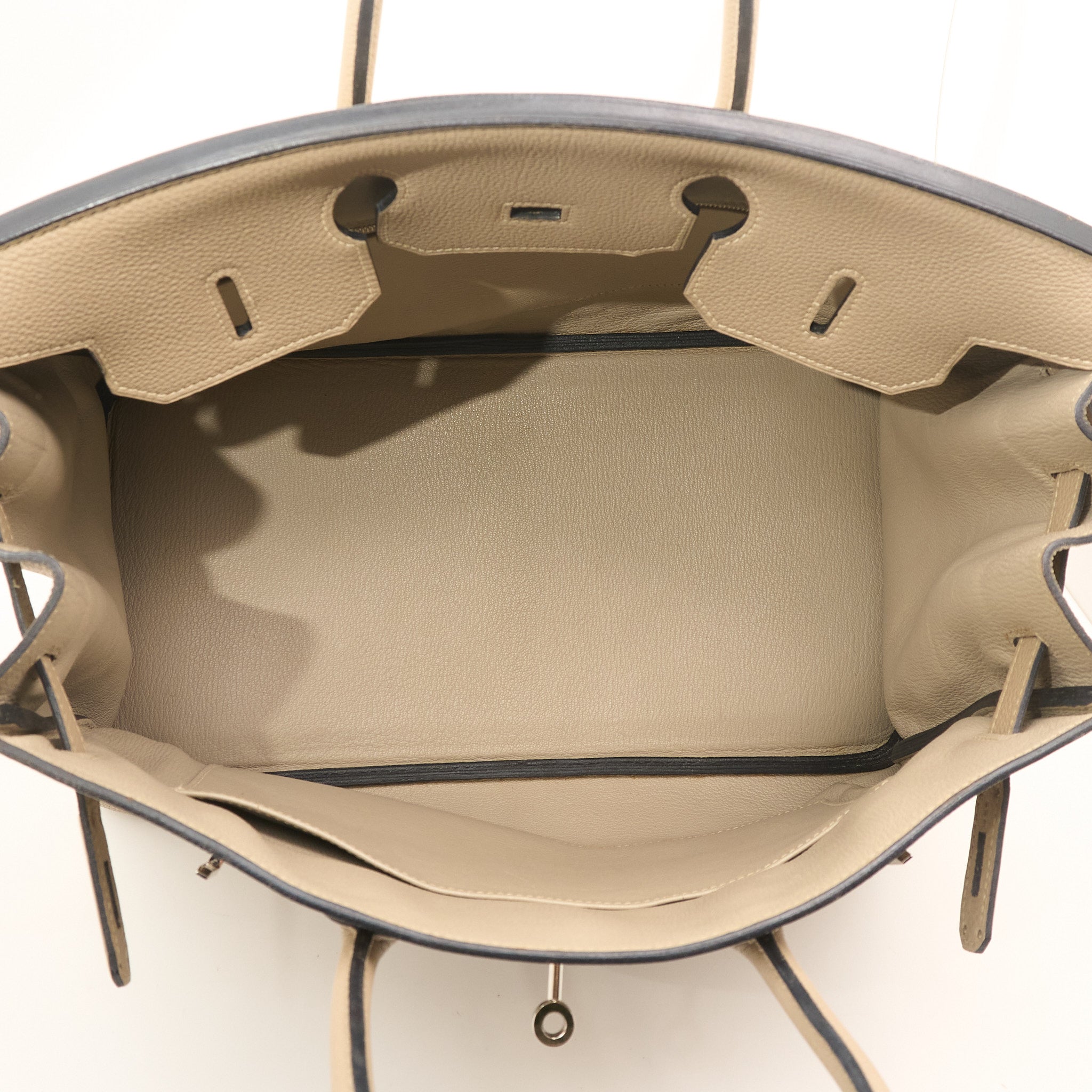 Hermes Birkin 35 Gris Touterelle Togo PHW