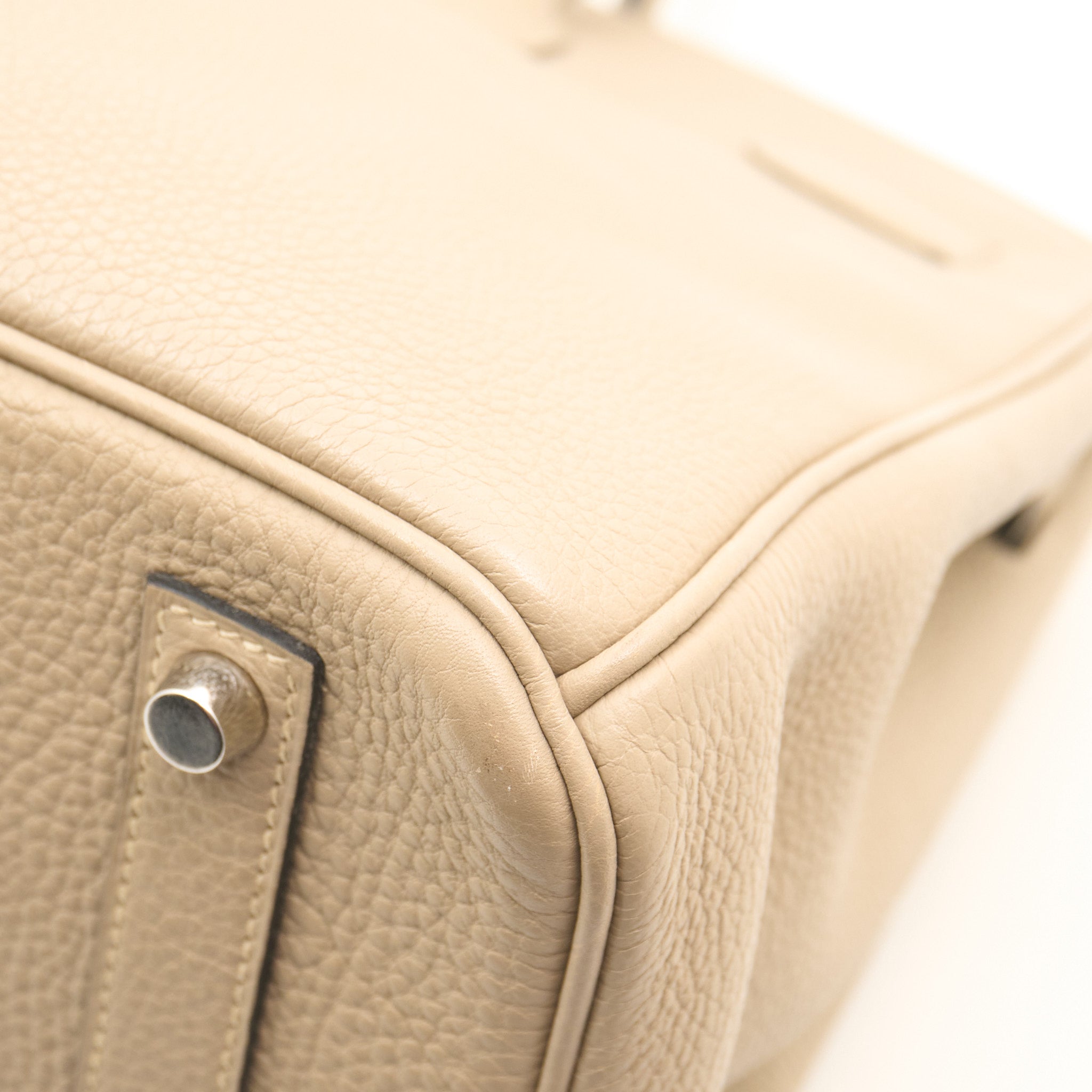 Hermes Birkin 35 Gris Touterelle Togo PHW