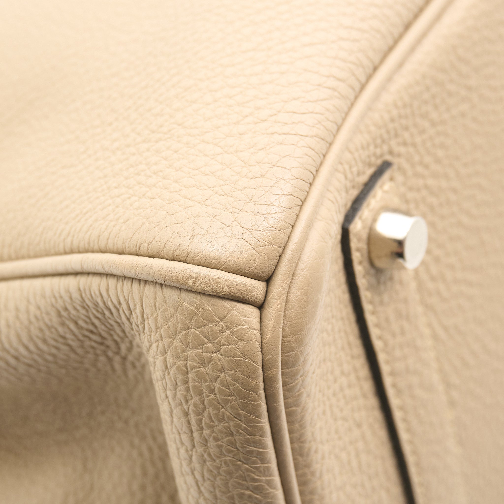 Hermes Birkin 35 Gris Touterelle Togo PHW