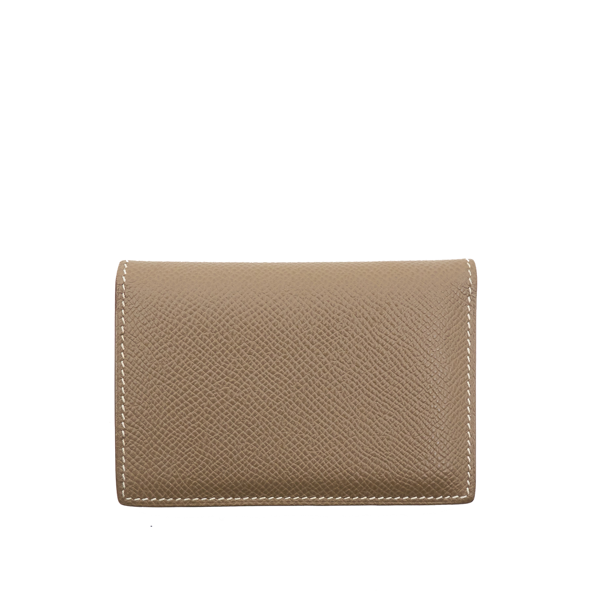 Hermes Epsom MC2 Euclide Card Wallet Etoupe