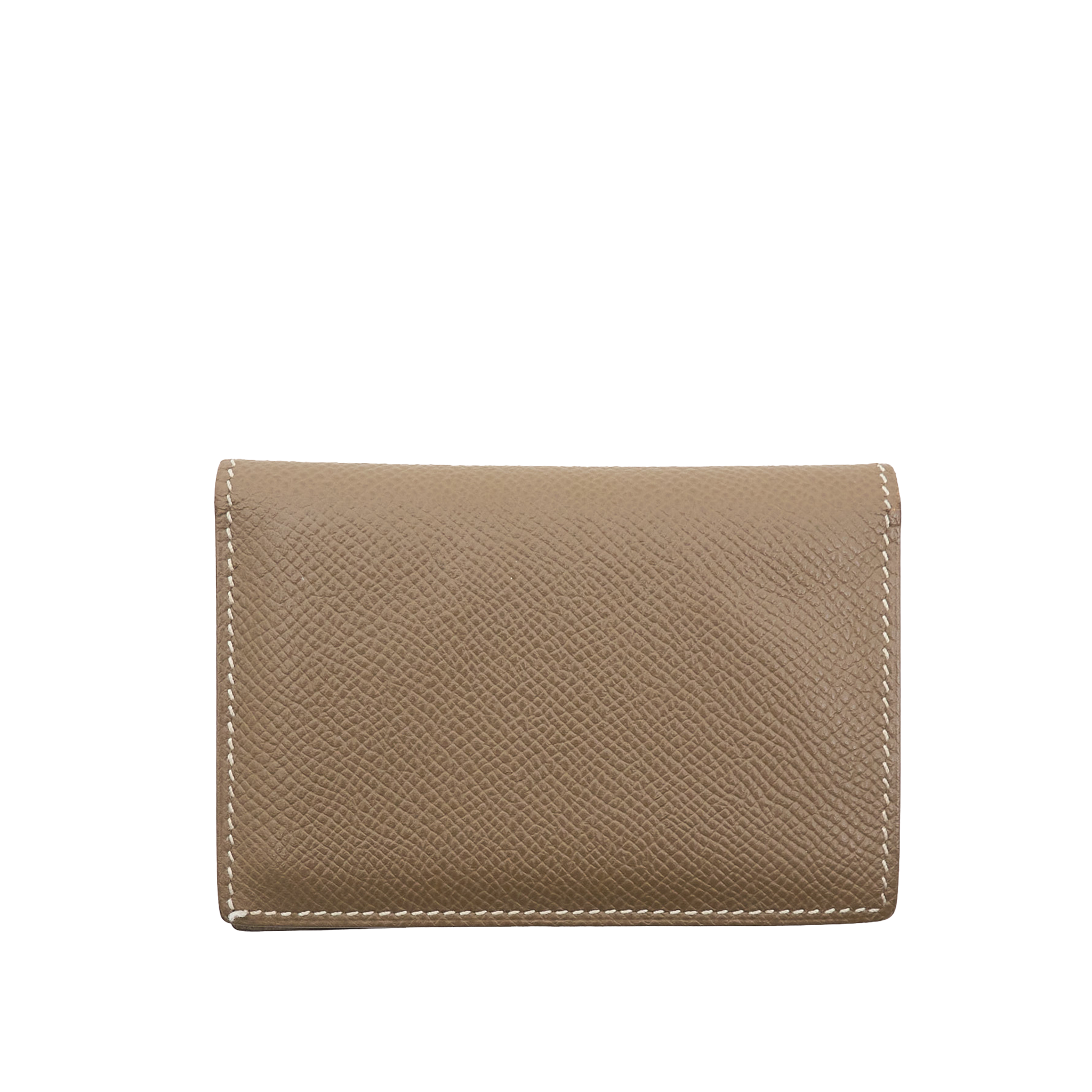 Hermes Epsom MC2 Euclide Card Wallet Etoupe