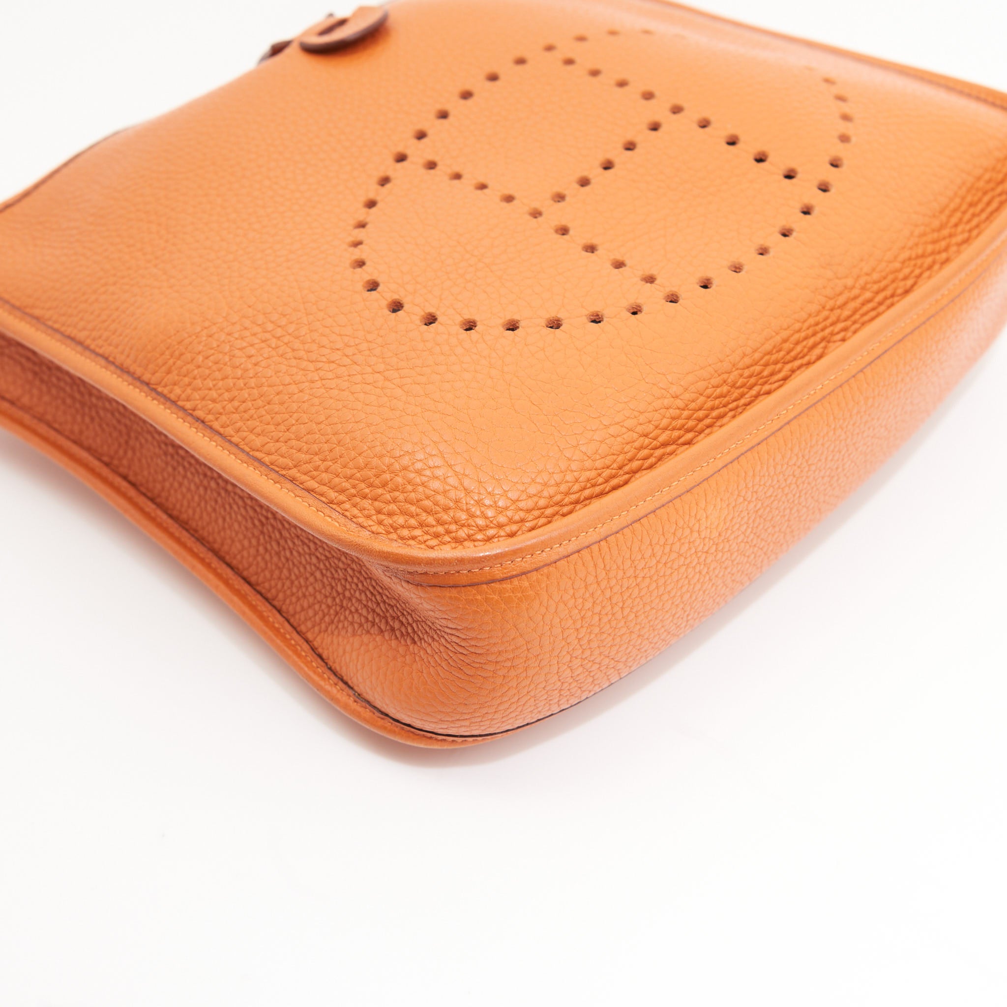 Hermes Clemence Evelyn 29 in Orange SHW