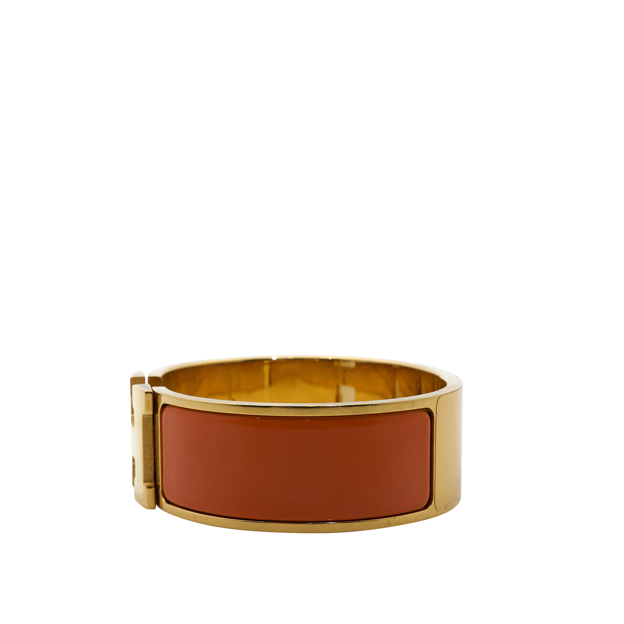 Hermes Clic Clac H Bracelet Orange GM