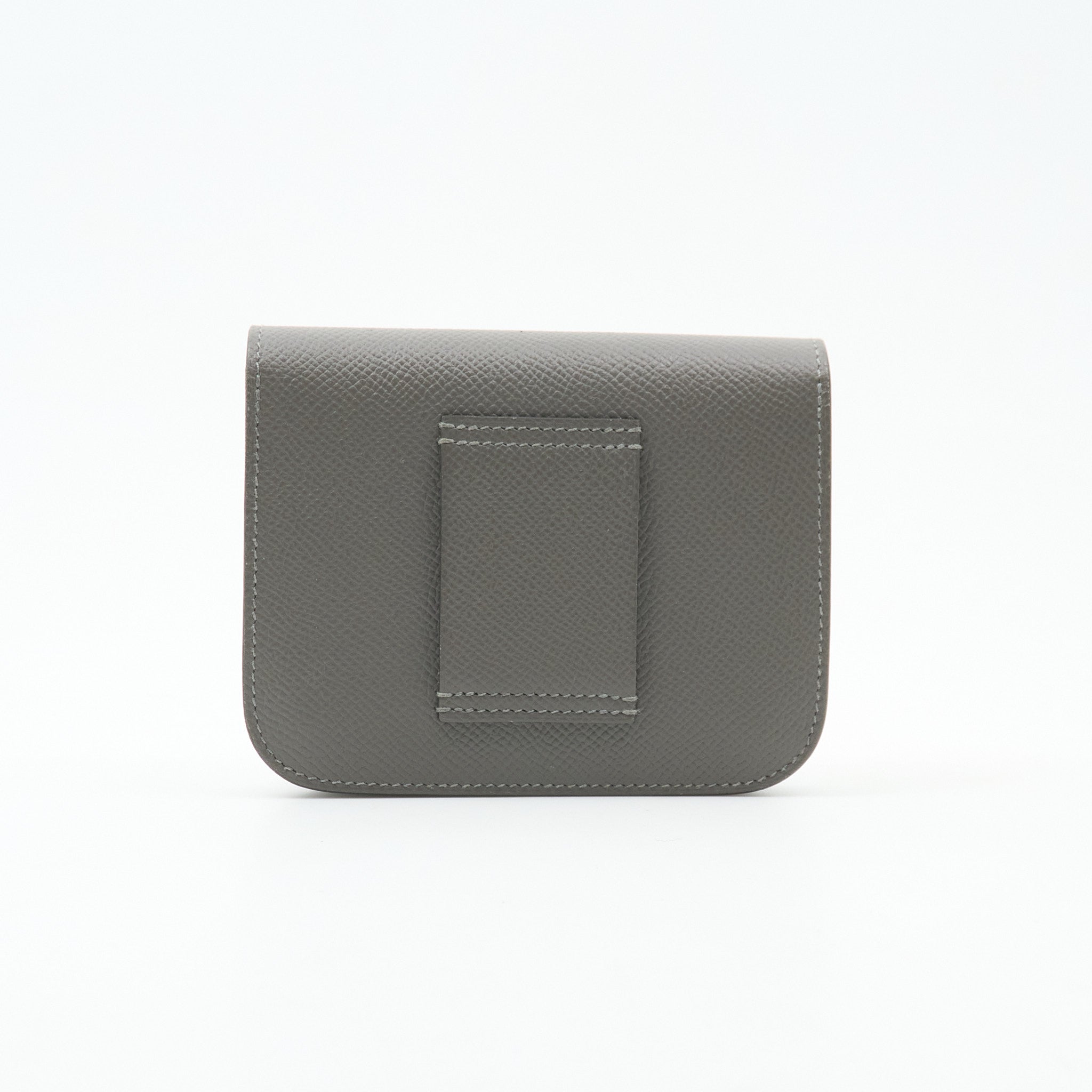 Hermes Constance Slim Wallet in Epsom GHW