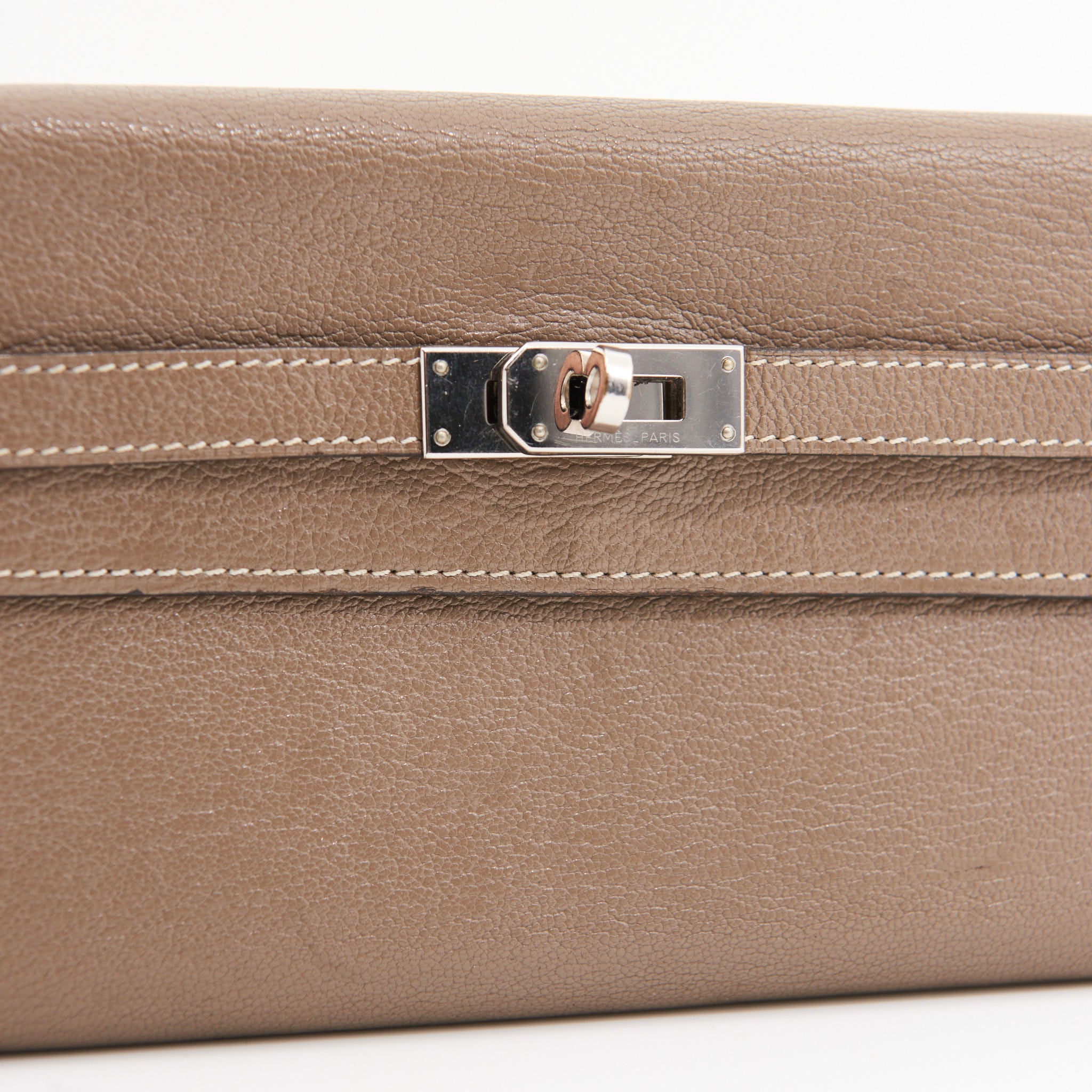 Hermes Kelly To Go in Etoupe PHW