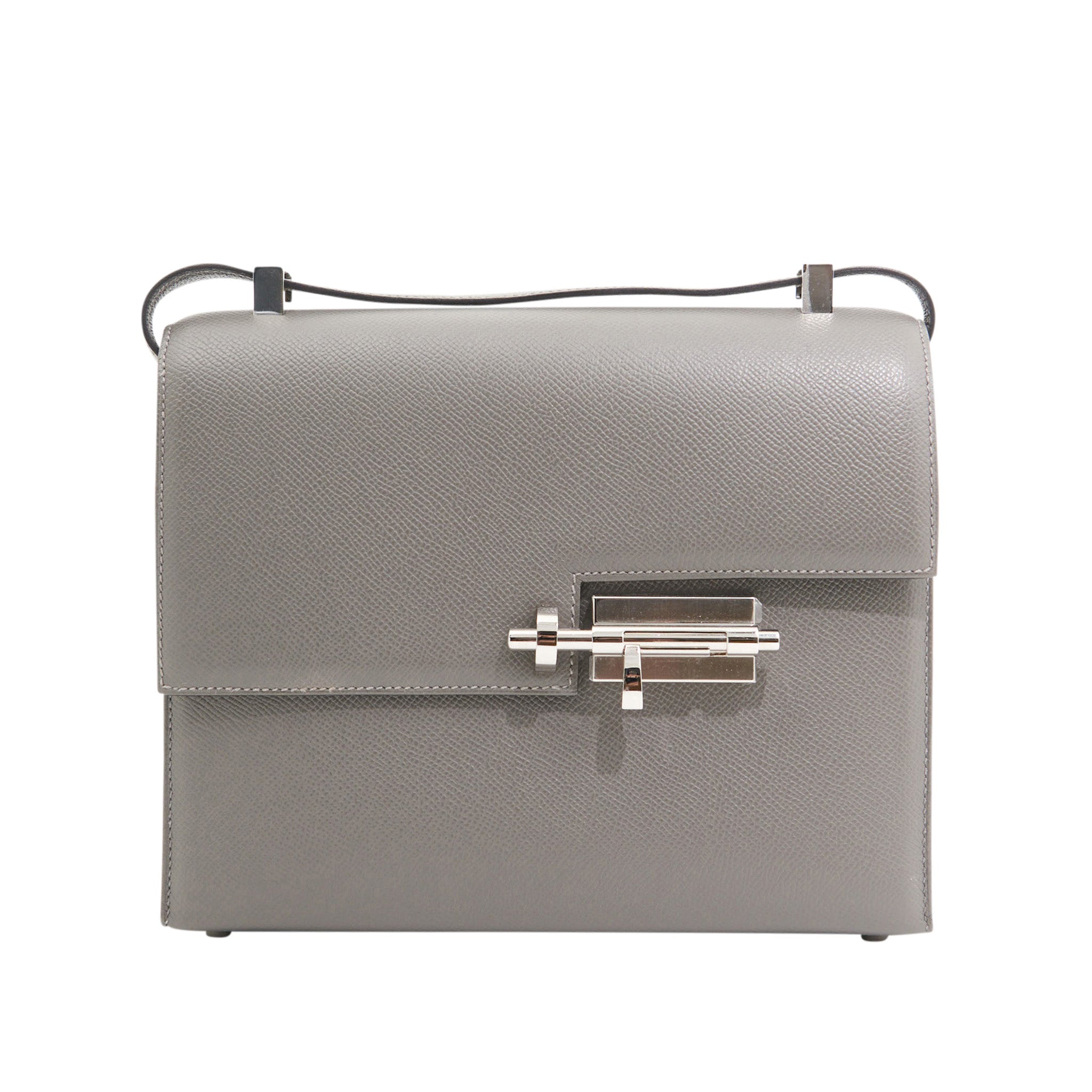 Hermes Epsom Varrou 21 in Gris Meyer PHW