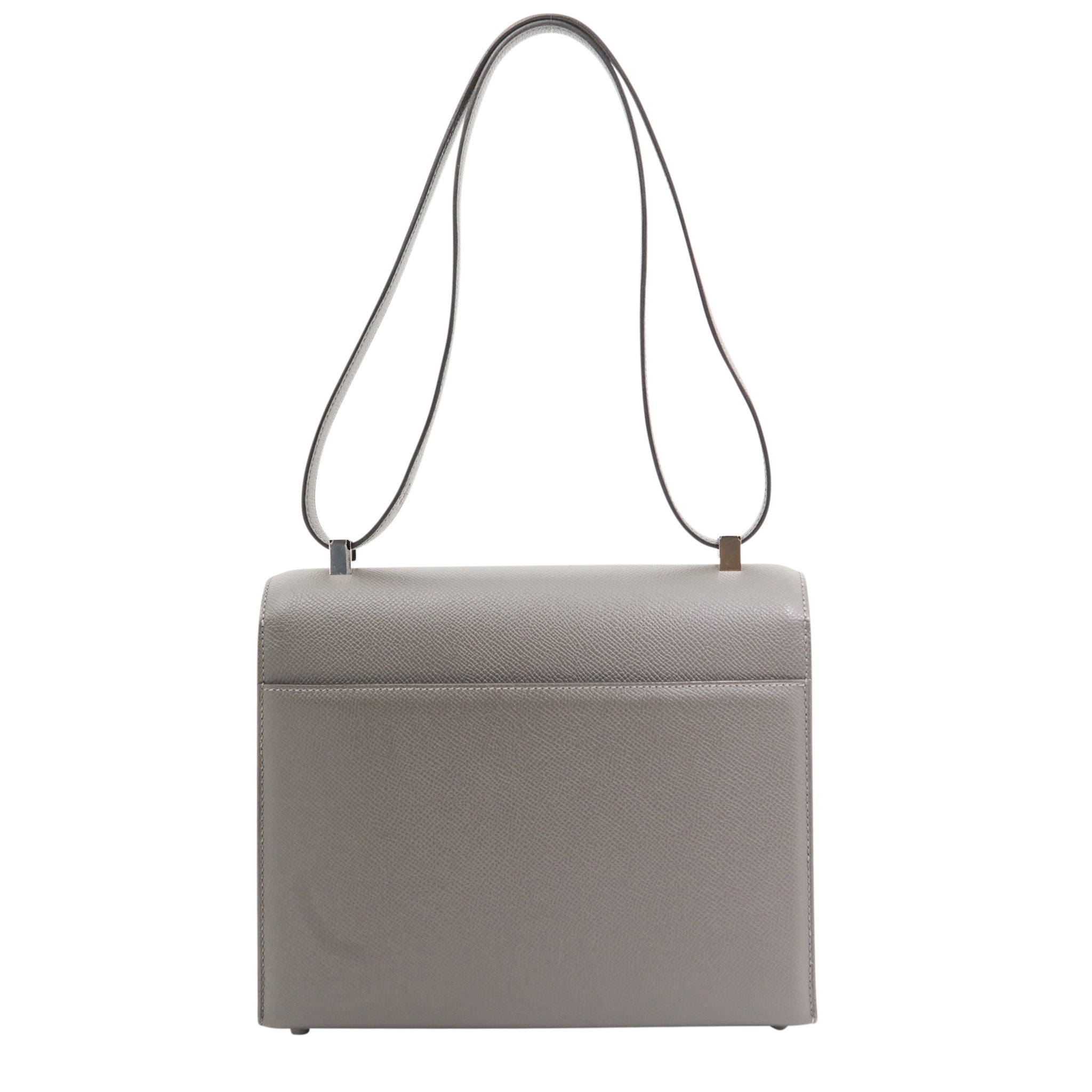 Hermes Epsom Varrou 21 in Gris Meyer PHW