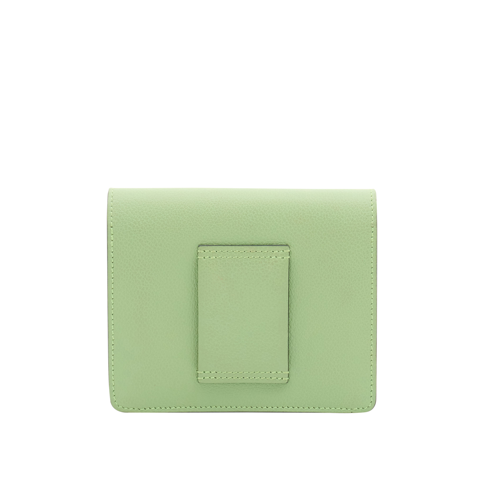 Hermes Evercolor Roulis Slim in Vert Criquet GHW