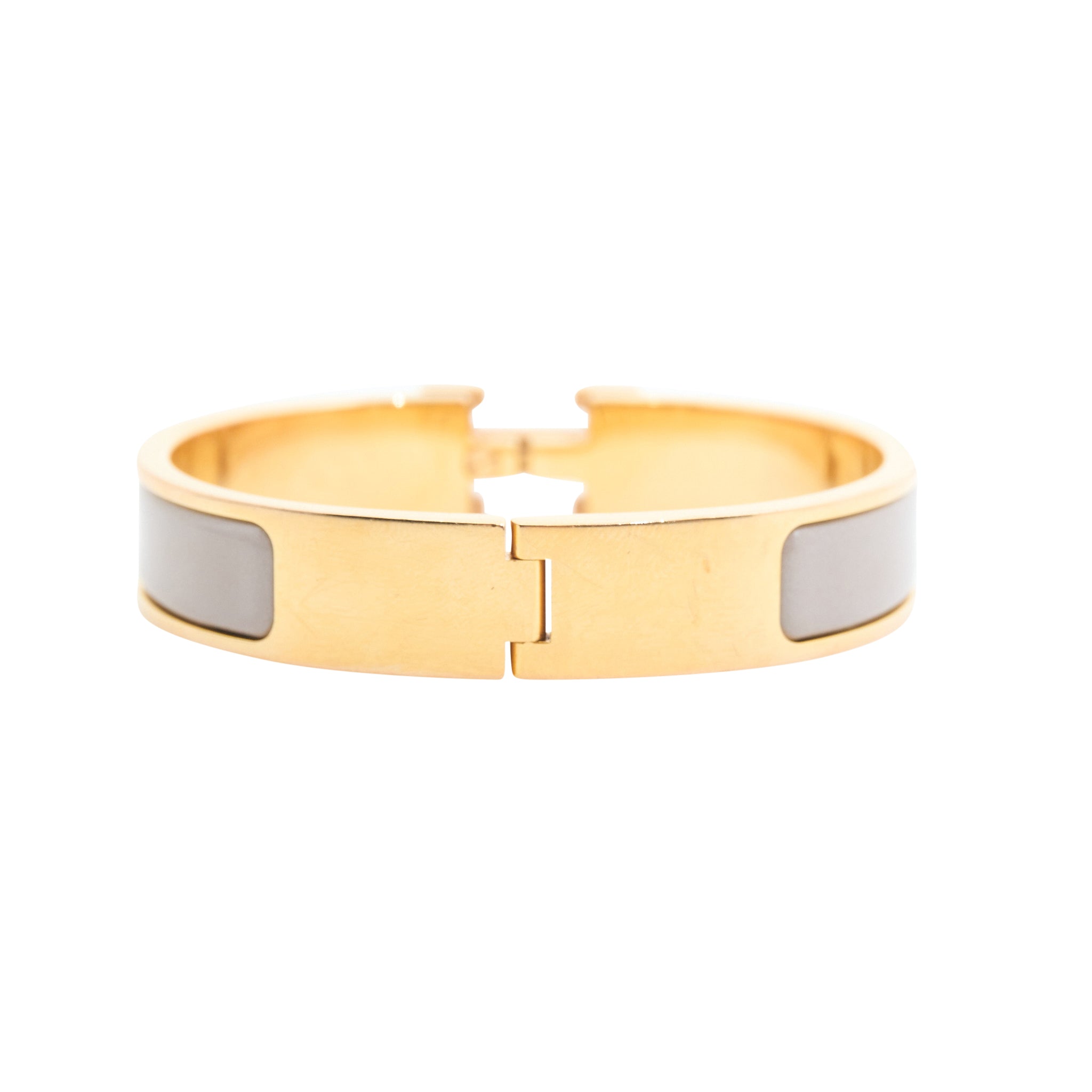 Hermes Clic H Marron Glace Bracelet PM