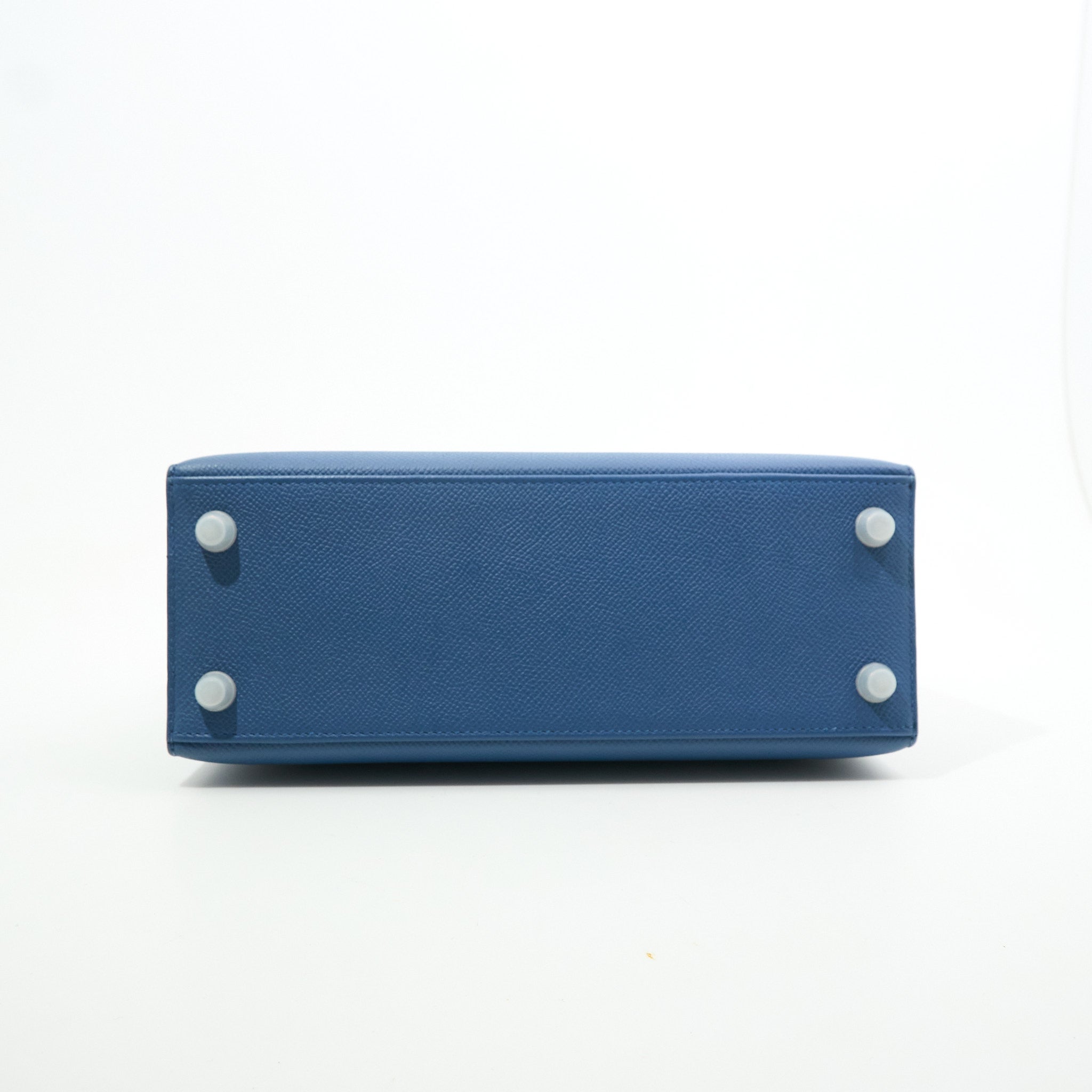 Hermes Kelly 25 Epsom S4 Deep Blue Kelly 25 Epsom leather PHW Stamp A