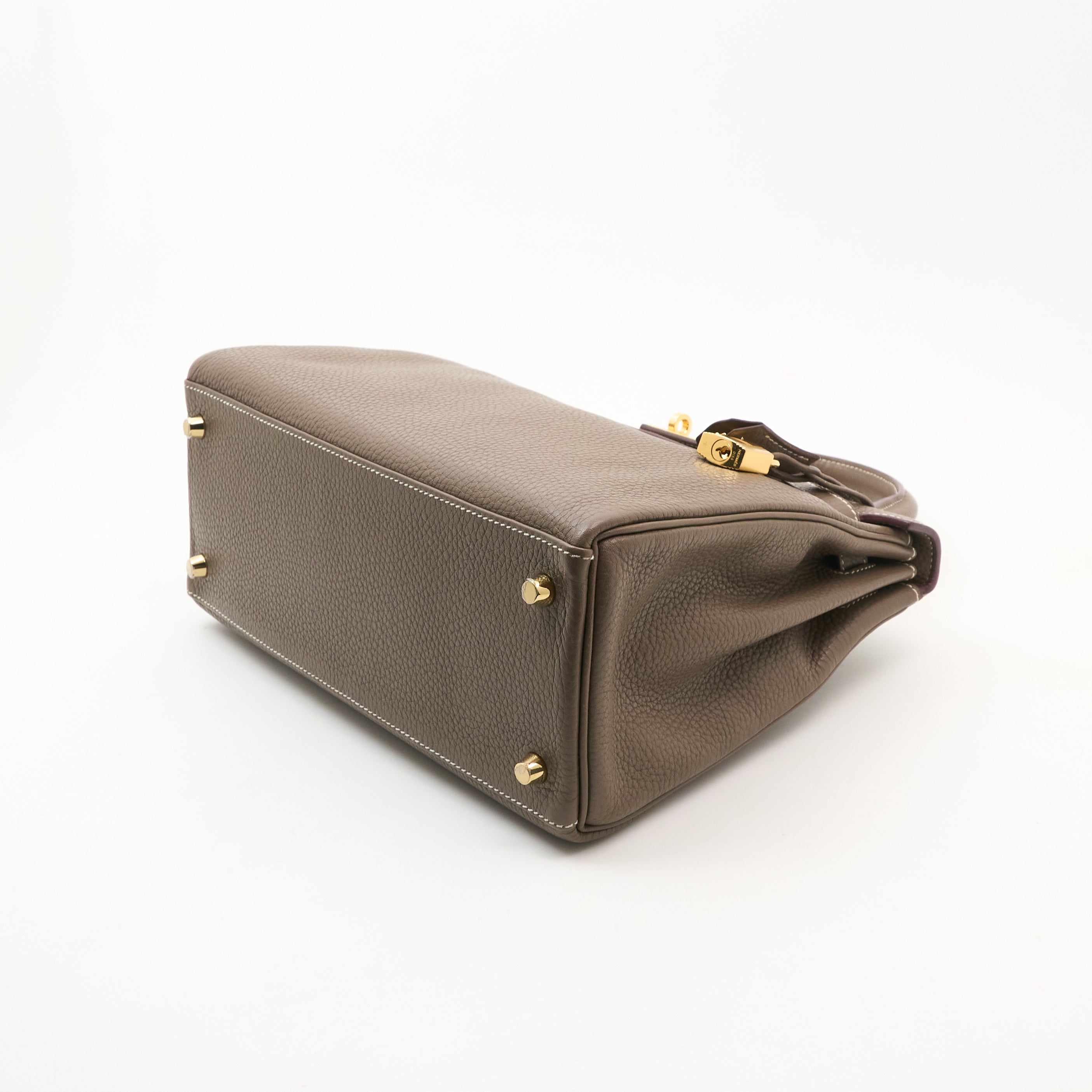 Hermes Kelly 28 Retourne Etoupe Stamp T (2015)